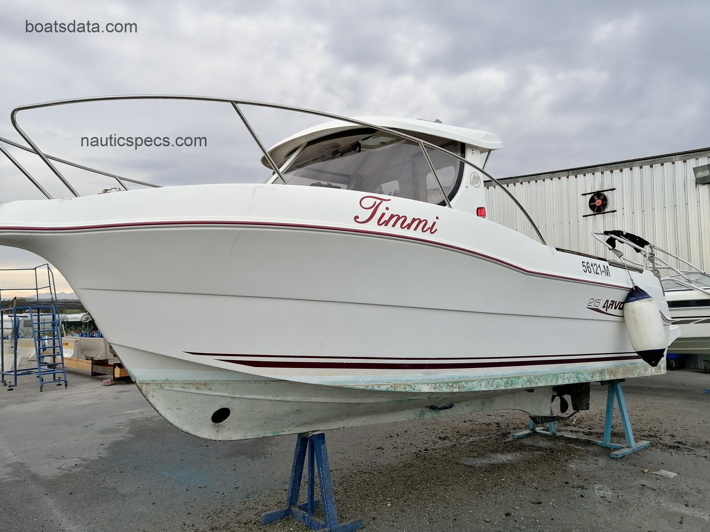 Arvor 215 specs and reviews
