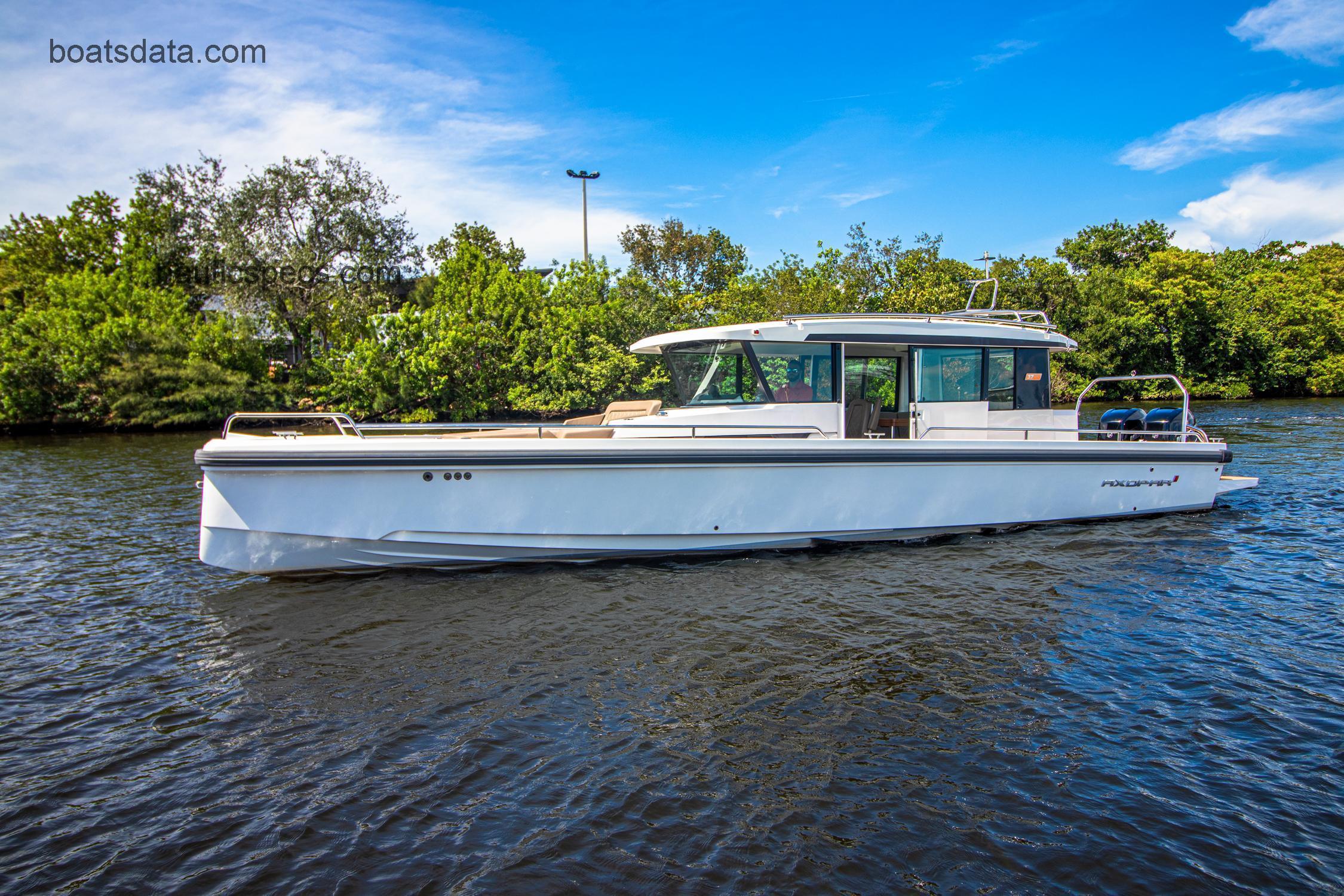 Axopar 37 Cabin specs and reviews 