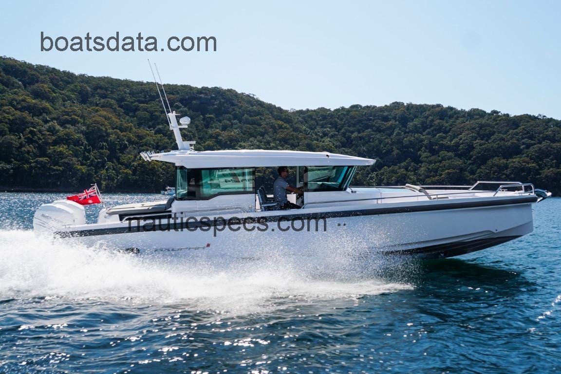 Axopar 37 Cross Cabin specs and reviews