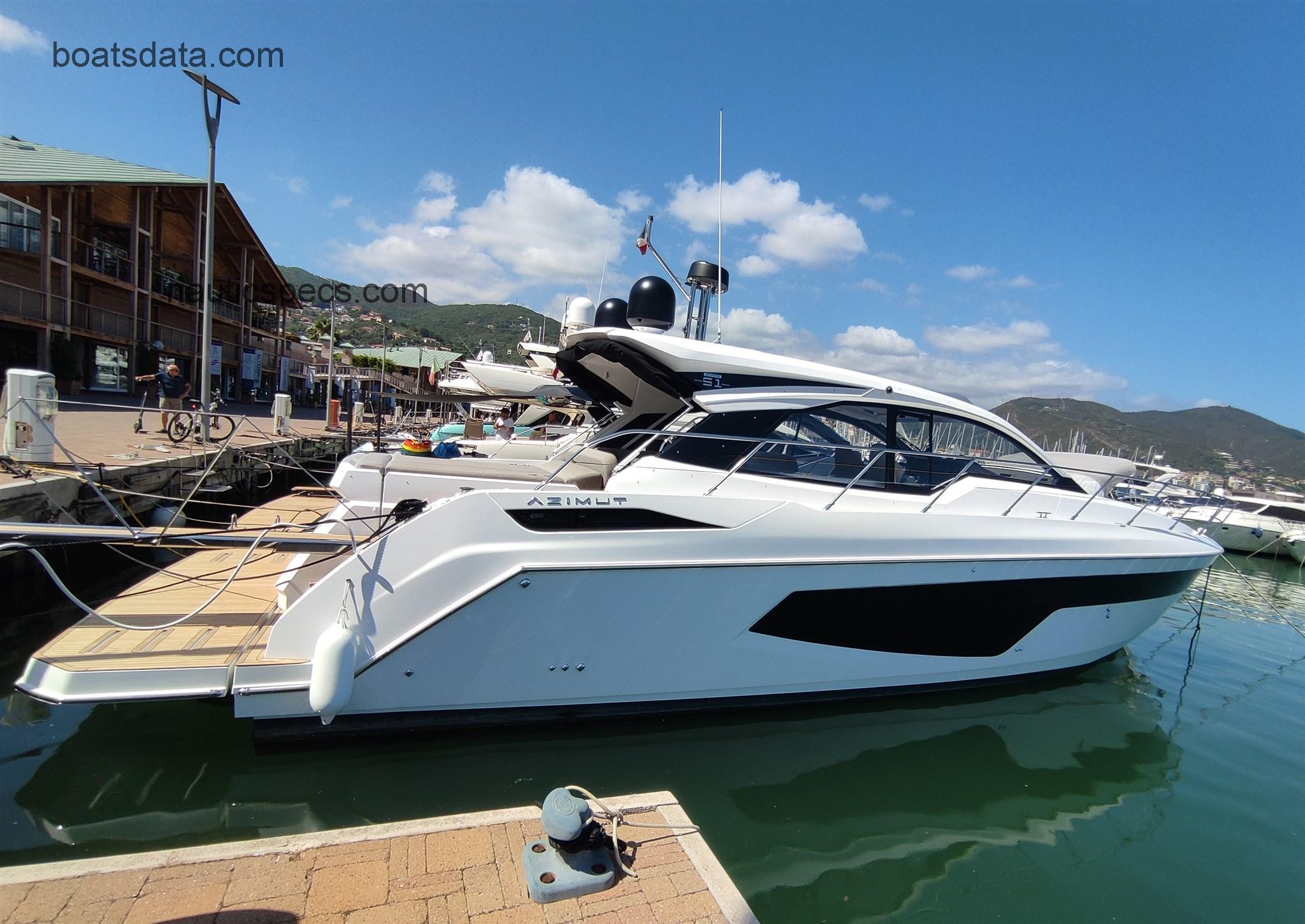 Azimut Atlantis 51 specs and reviews