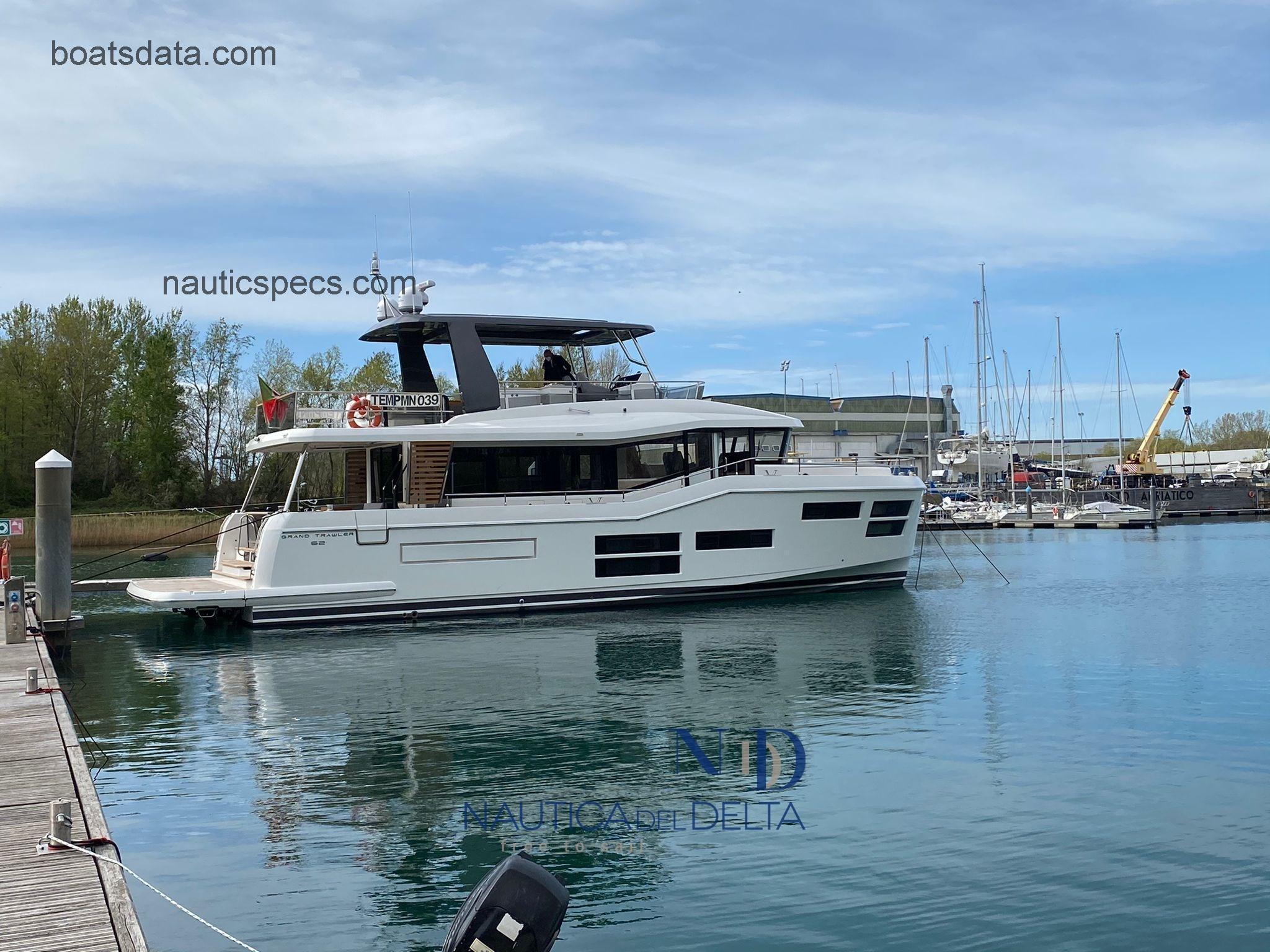 Beneteau Grand Trawler 62 specs and reviews