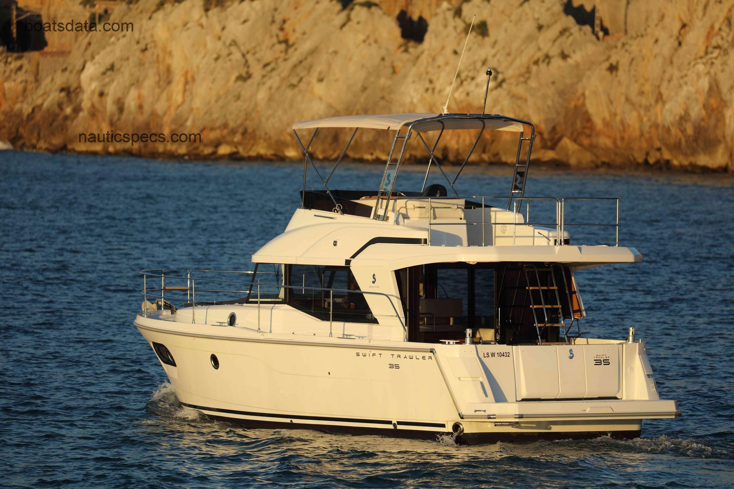 Beneteau Swift Trawler 35 specs and reviews