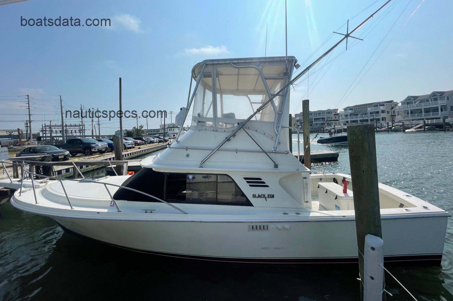 Blackfin 29 Flybridge specs and reviews 