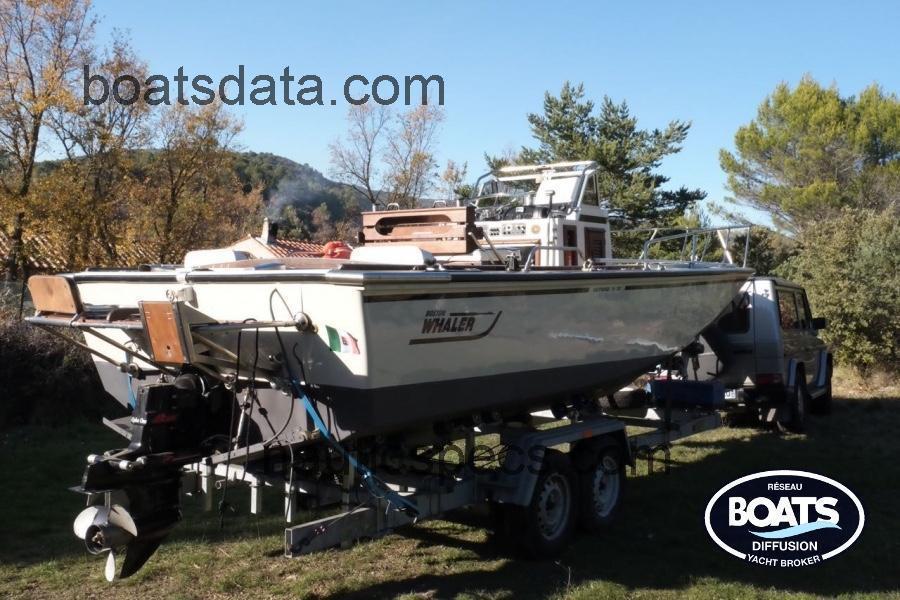 Boston Whaler 23 Outrage specs and reviews 