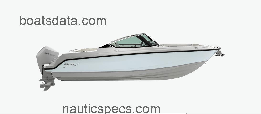 Boston Whaler 240 Vantage fiche technique et avis
