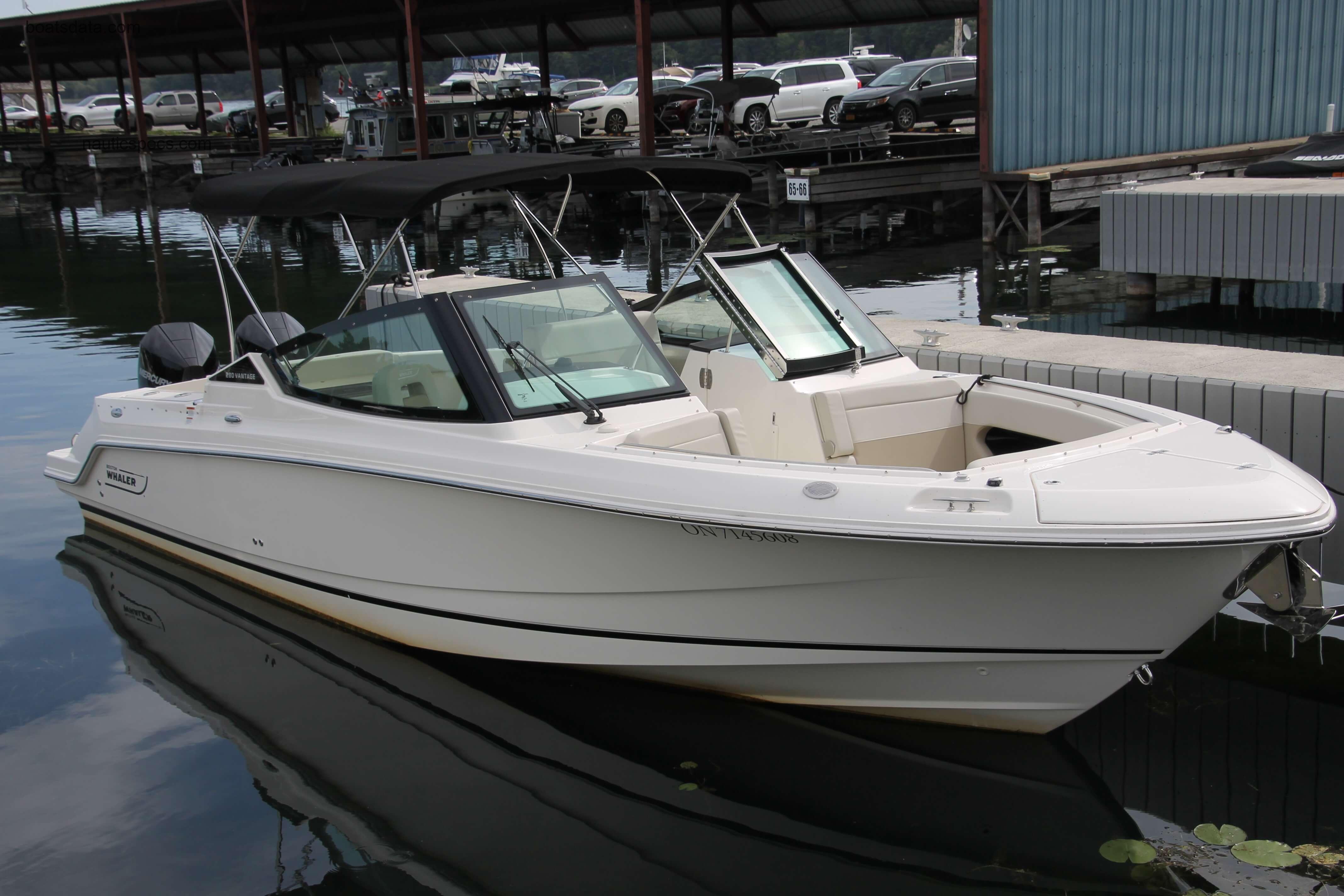 Boston Whaler 280 Vantage fiche technique et avis
