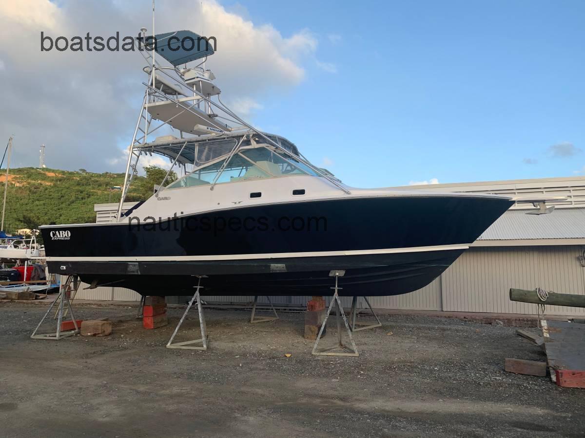 Cabo 35 Express specs and reviews