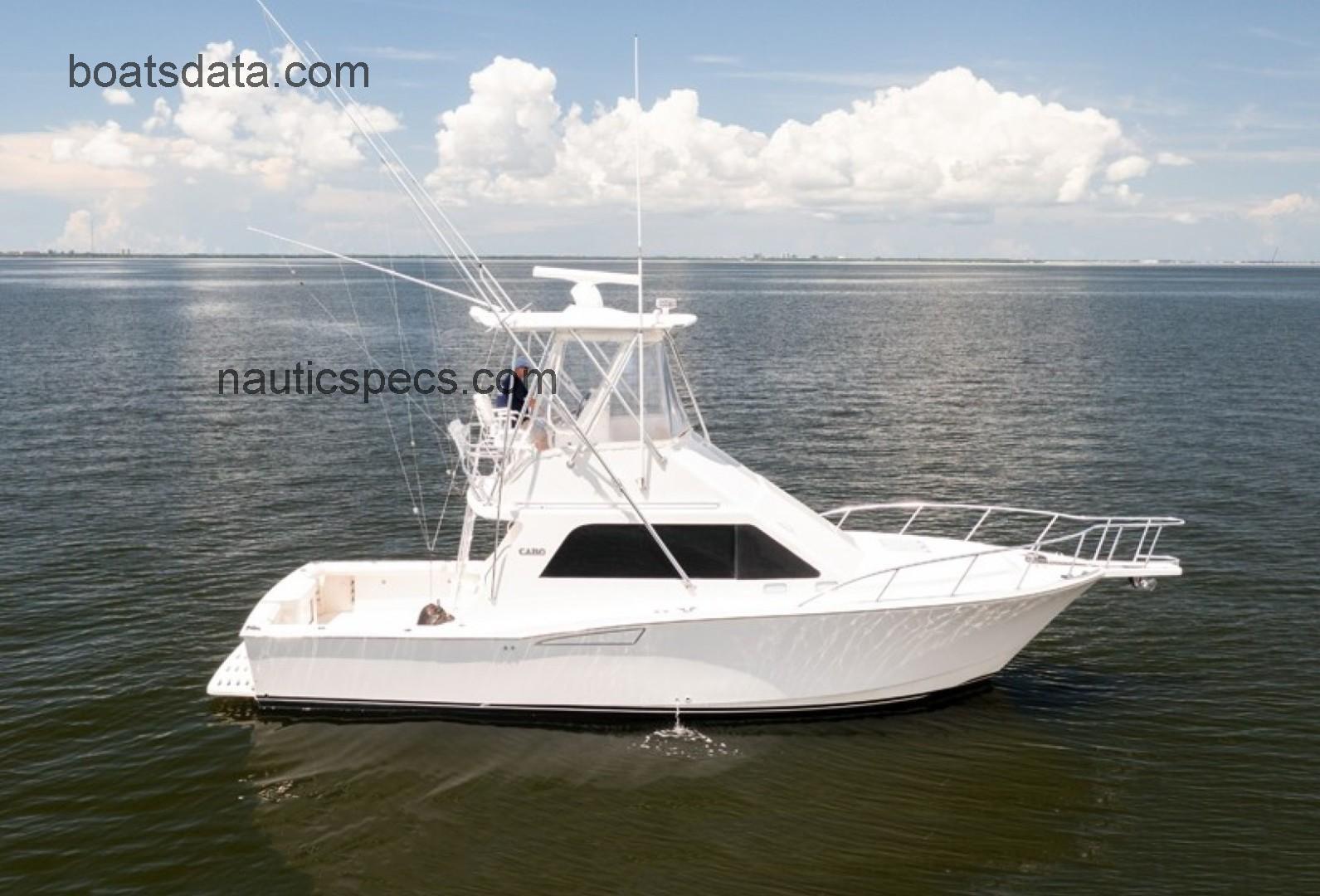 Cabo 35 Flybridge specs and reviews
