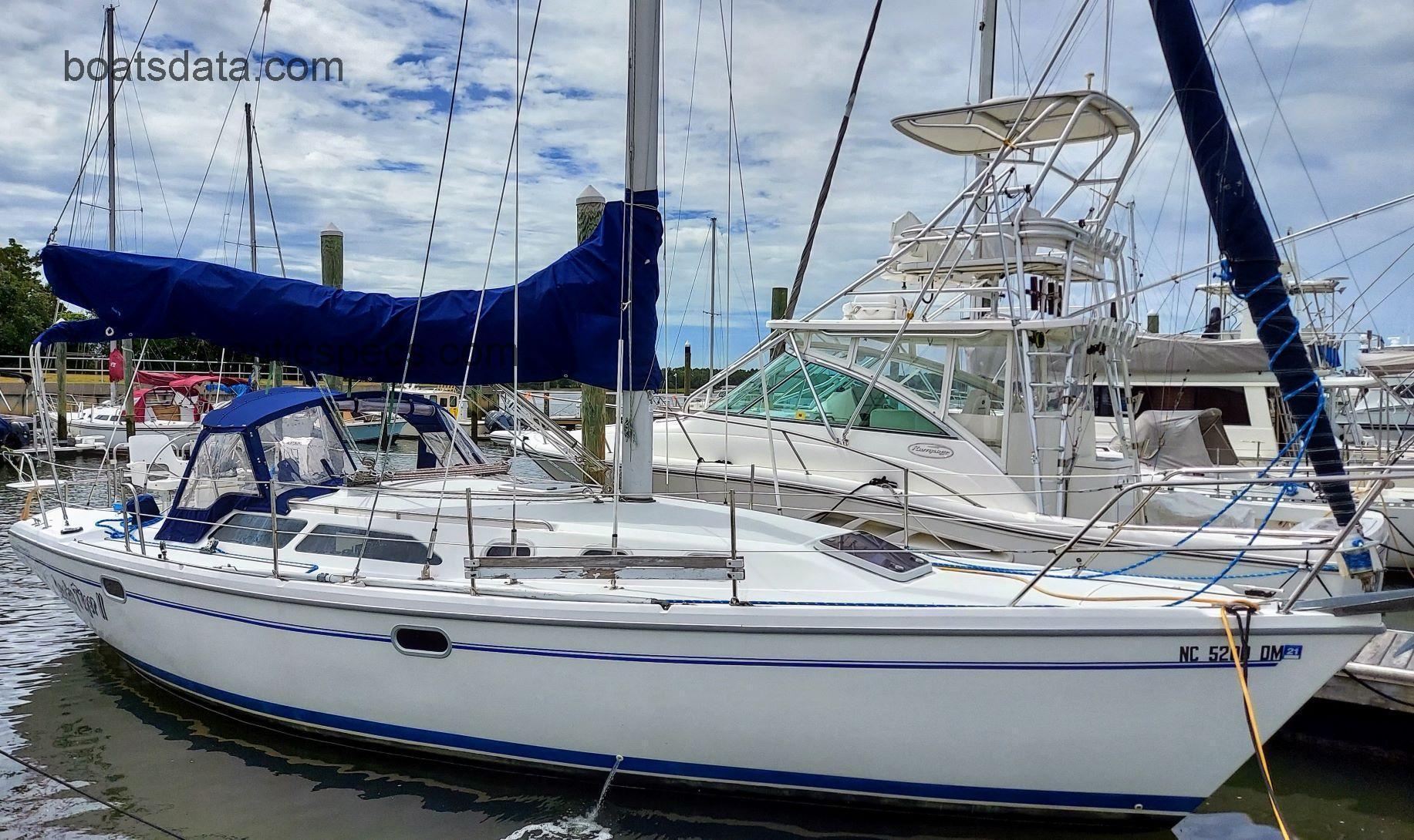 Catalina 34 MkII specs and reviews