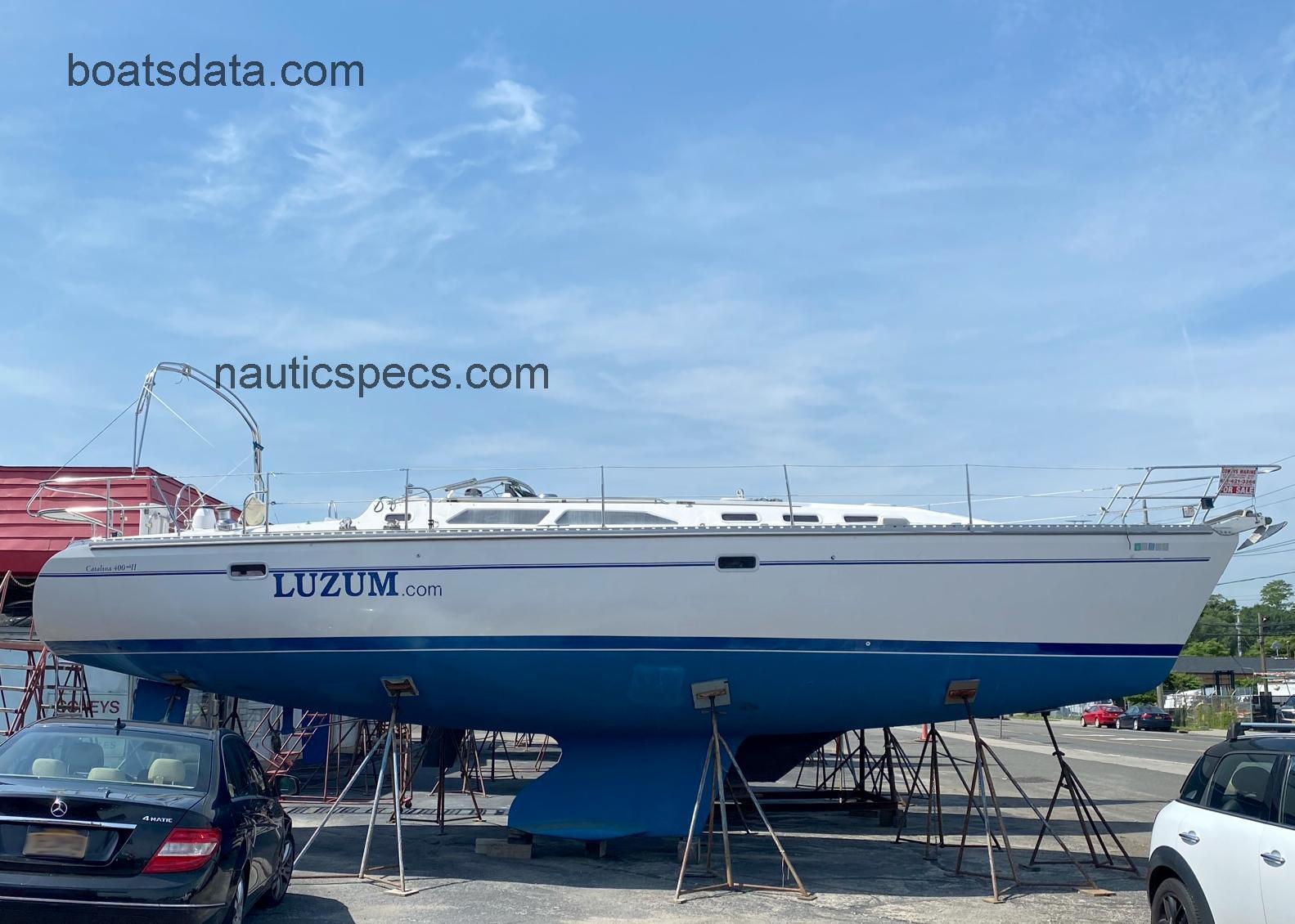 Catalina 400 MkII specs and reviews