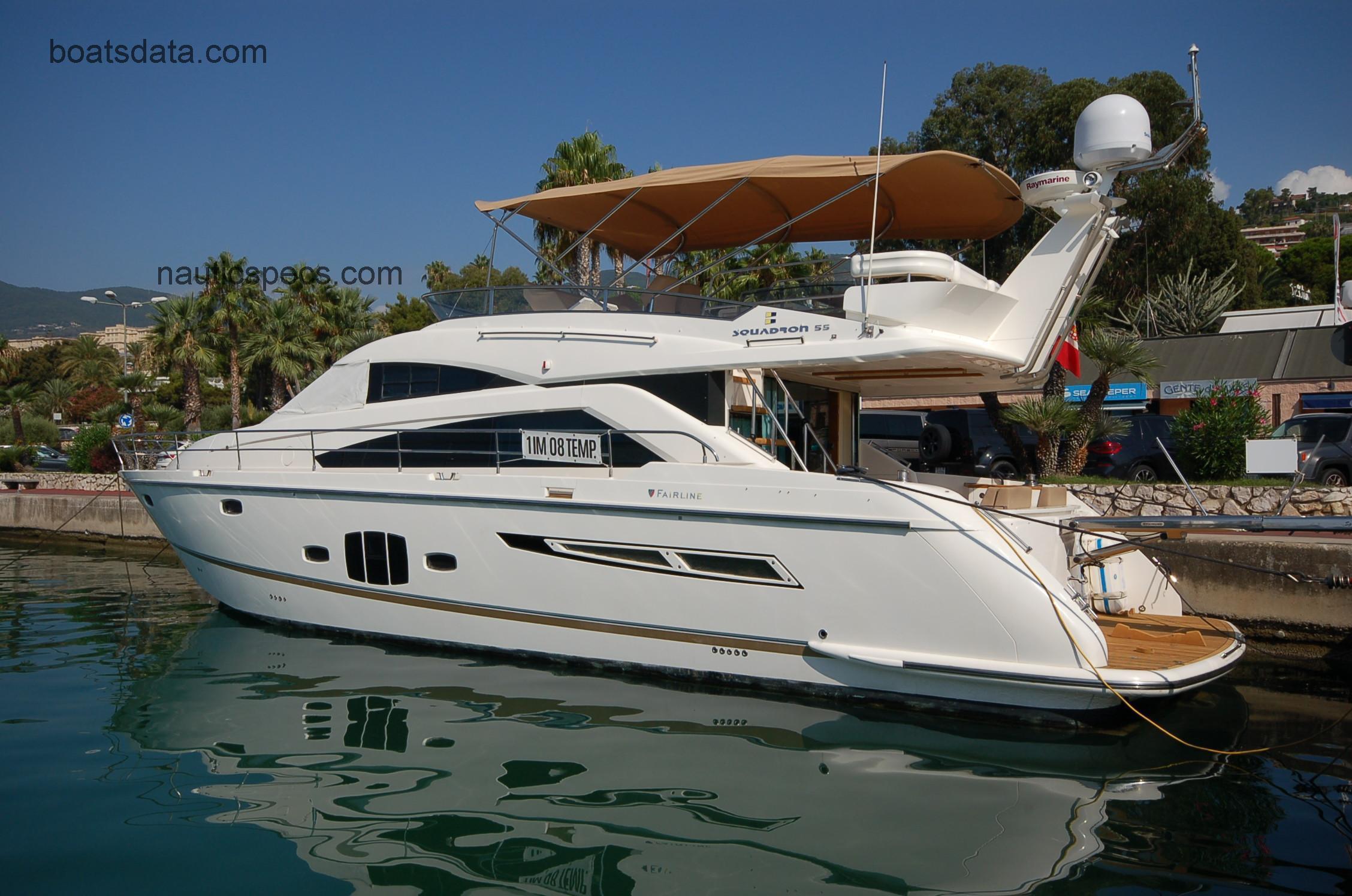 Fairline 55 Squadron specs and reviews