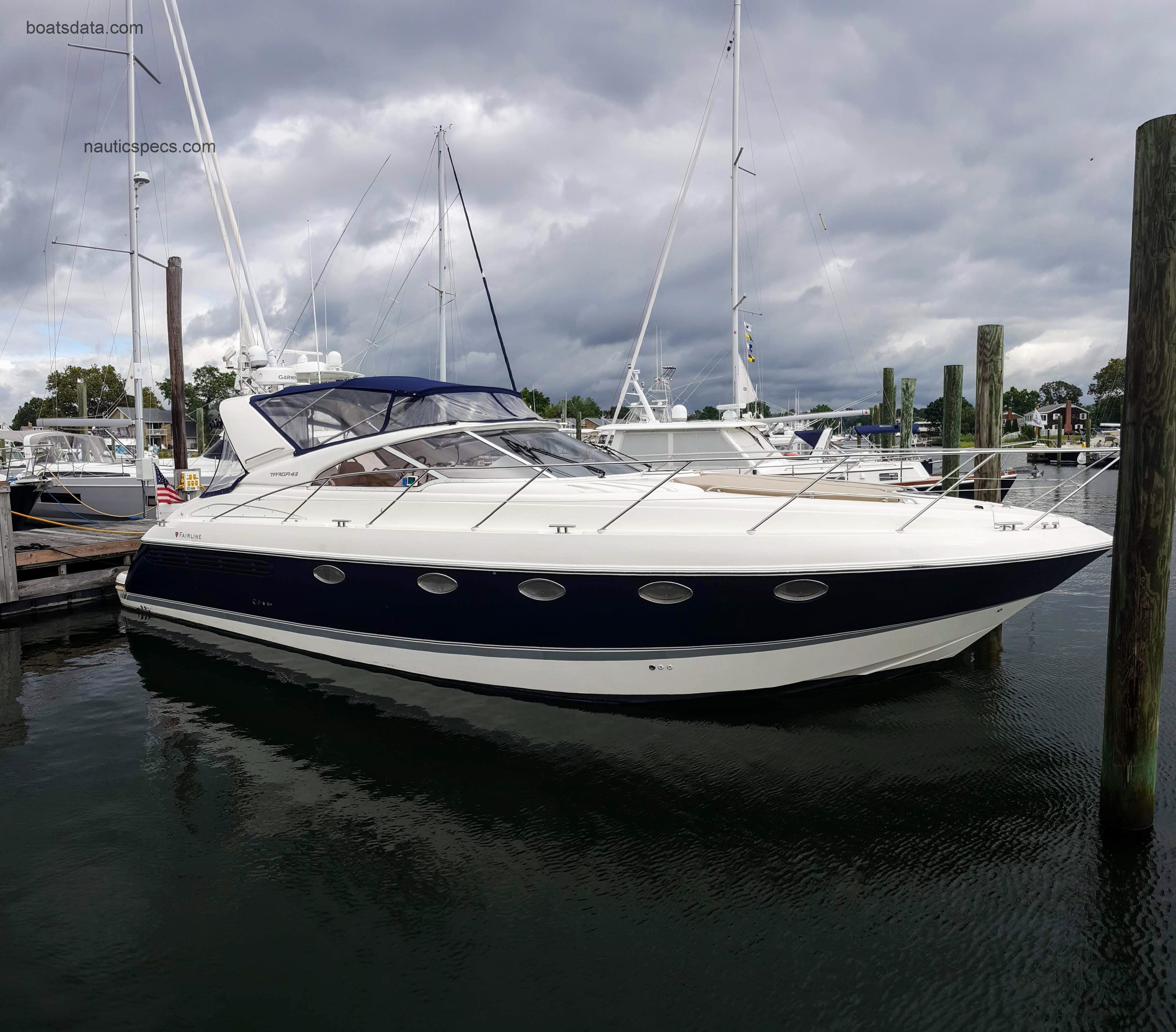 Fairline Targa 43 specs and reviews