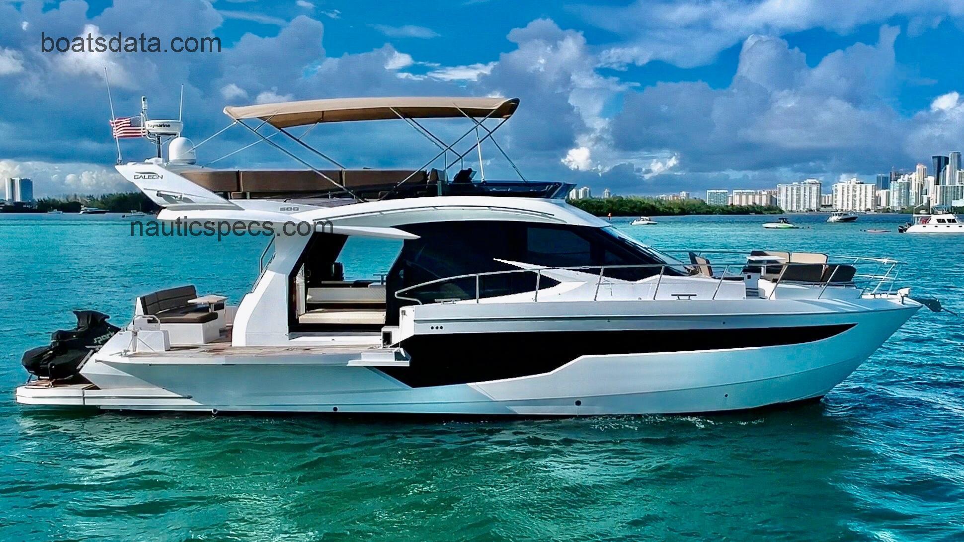 Galeon 500 Fly specs and reviews