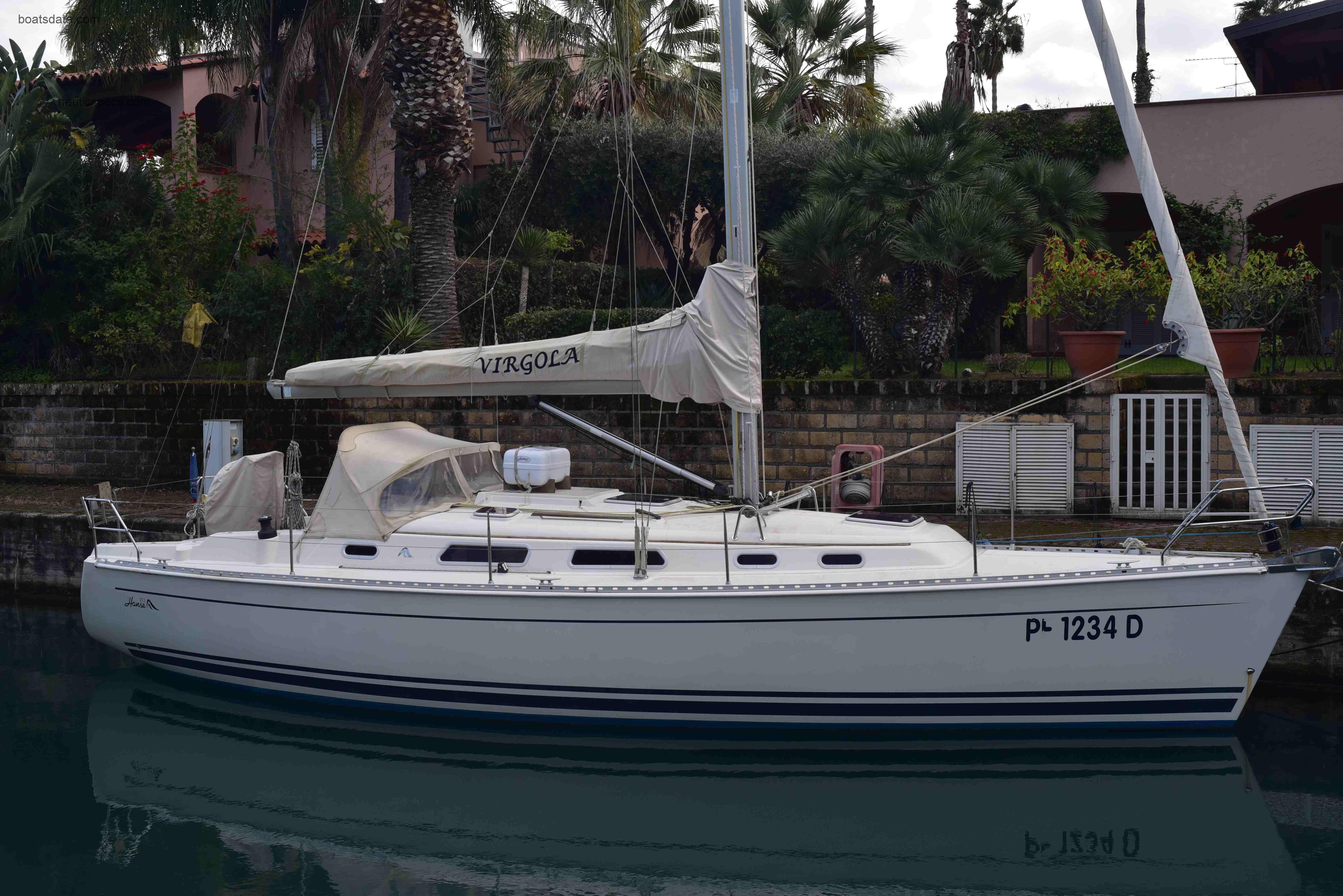 Hanse 371 specs and reviews