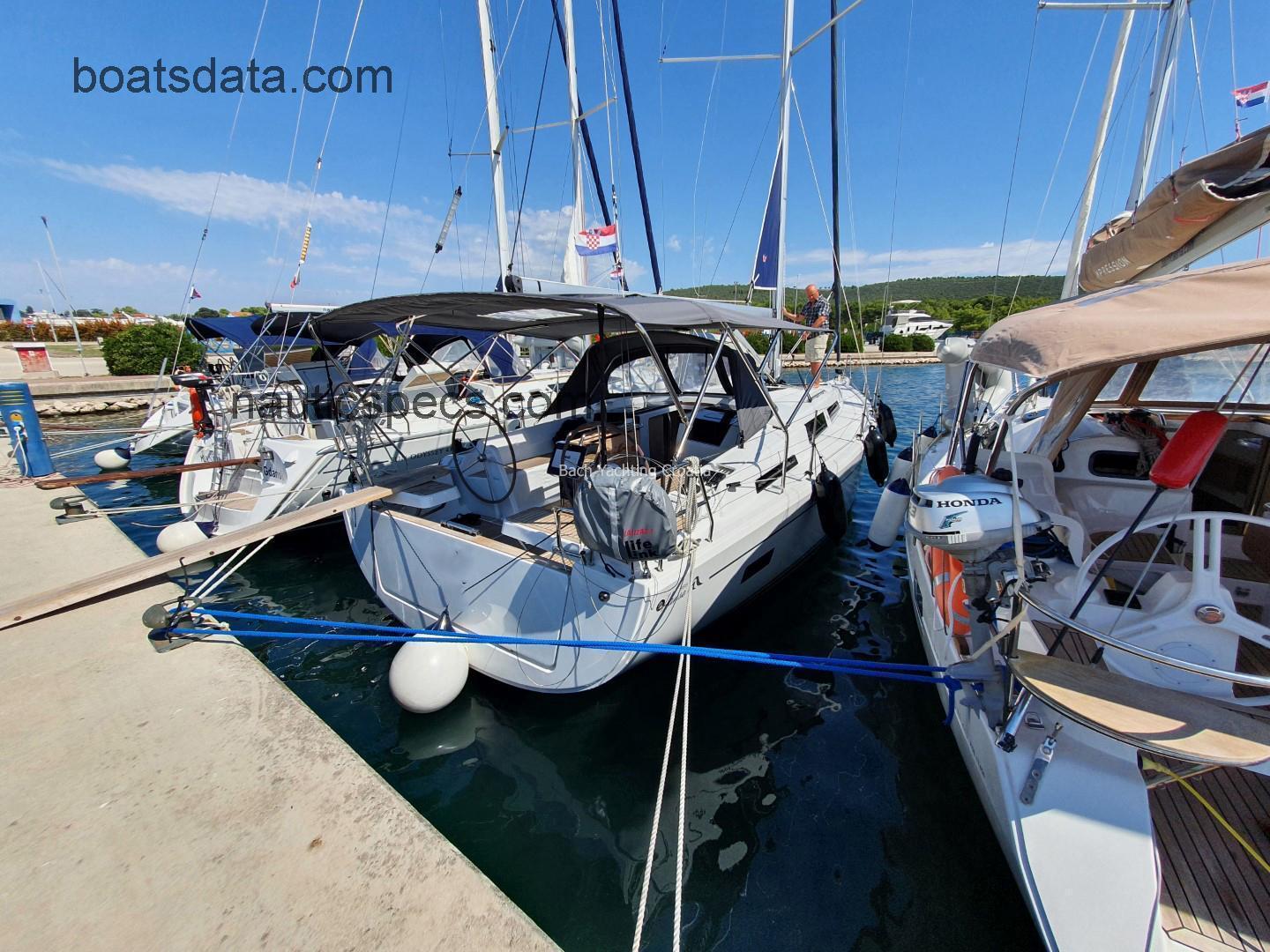 Hanse 388 specs and reviews 