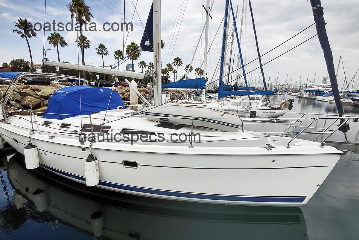 Hunter 36 specs and reviews