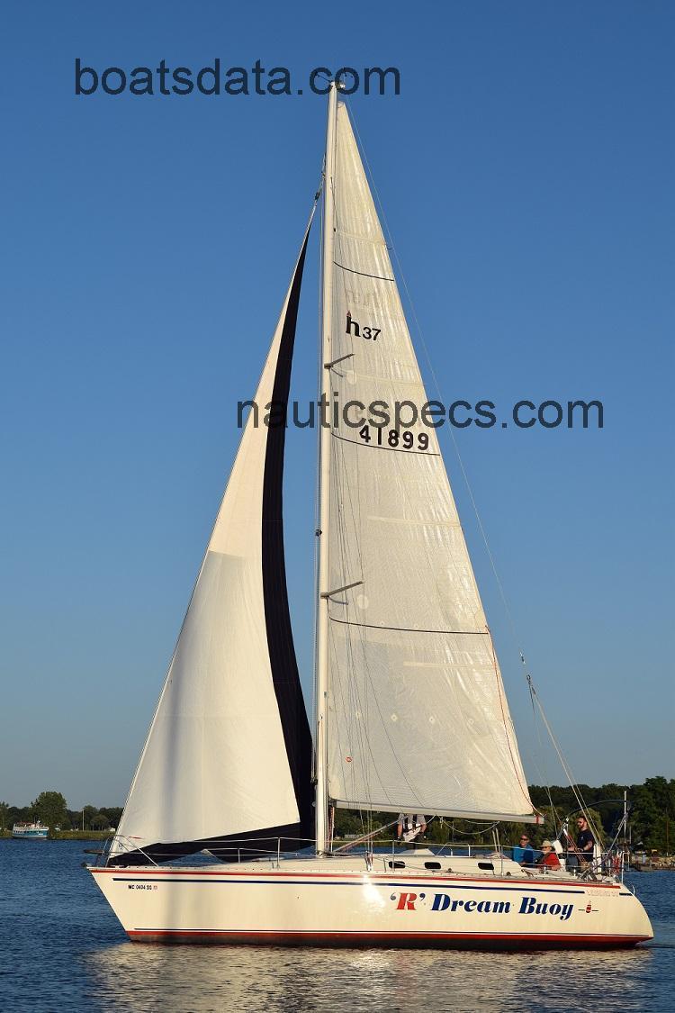 Hunter 37 specs and reviews