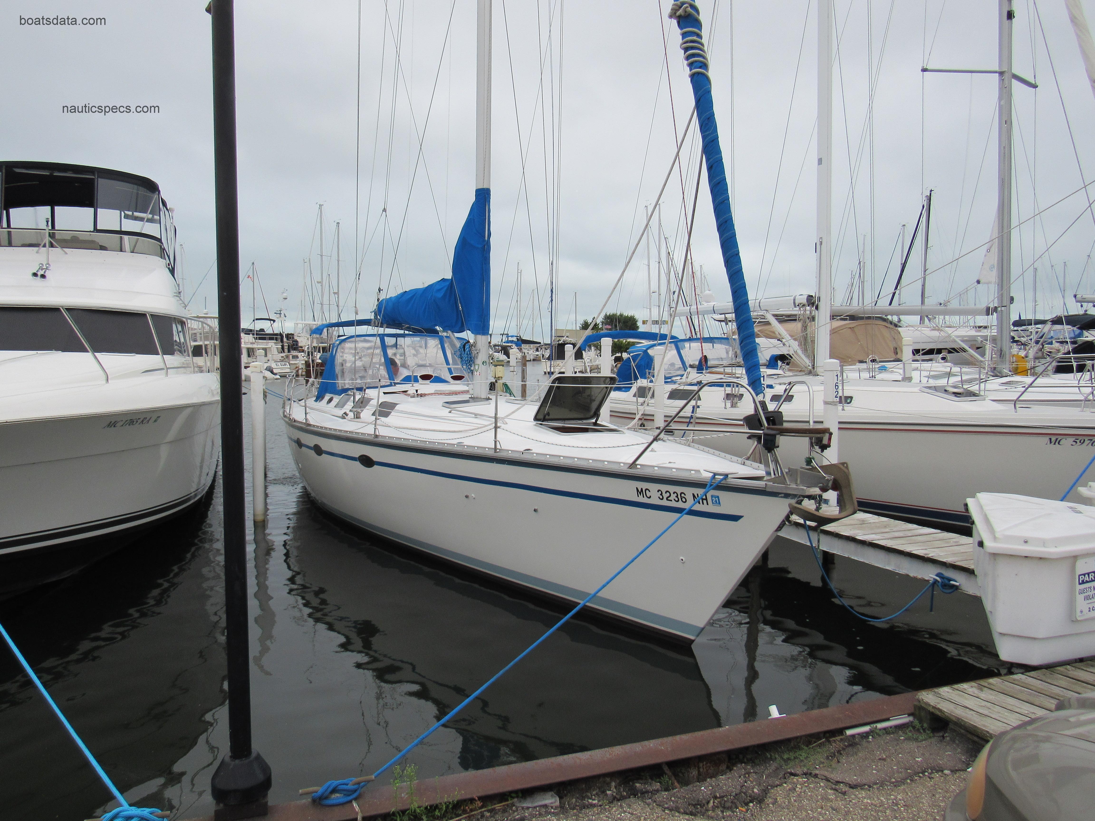 Hunter 45 specs and reviews