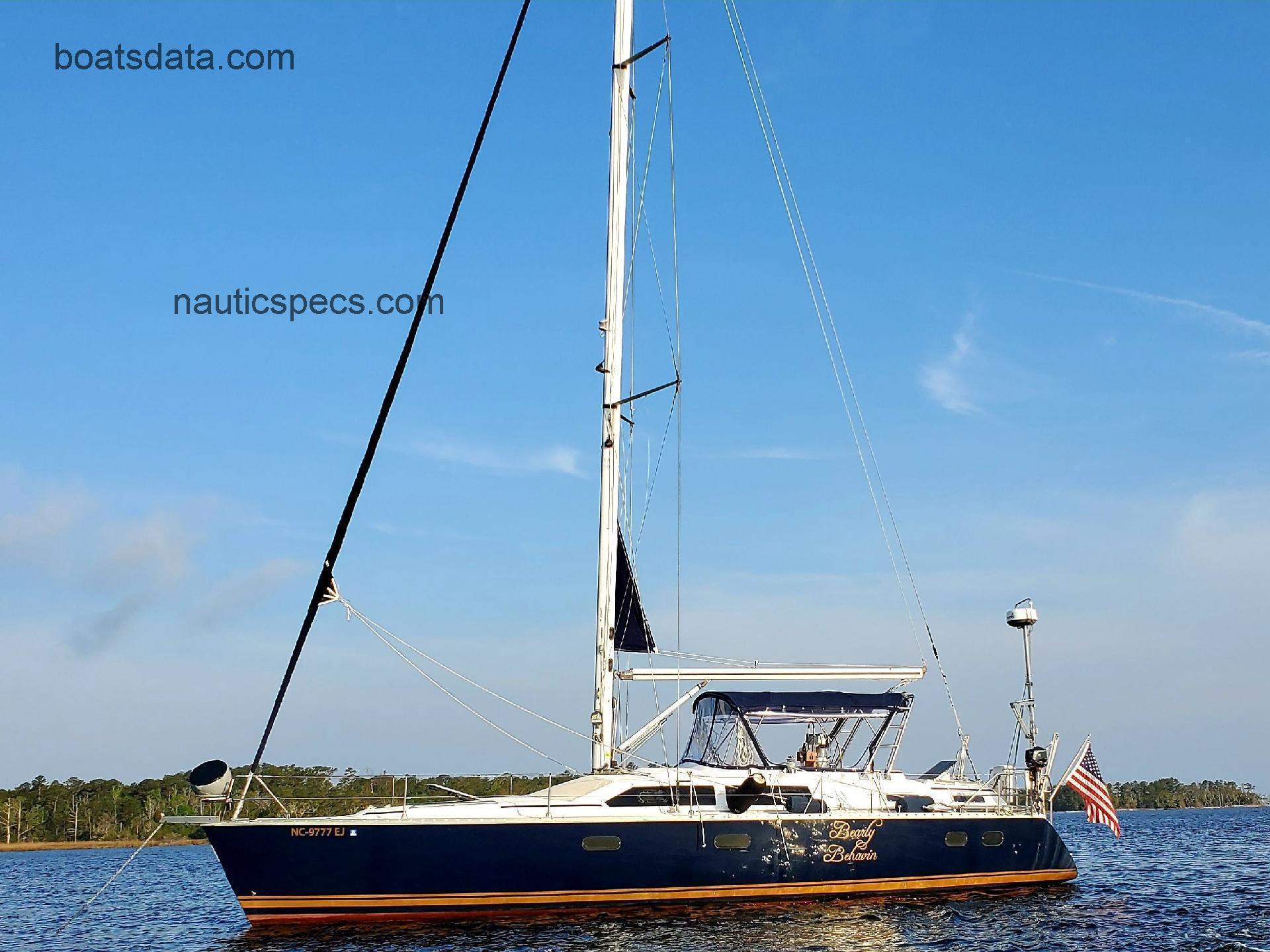 Hunter Passage 42 specs and reviews