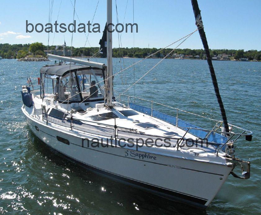 Hunter Passage 420 specs and reviews