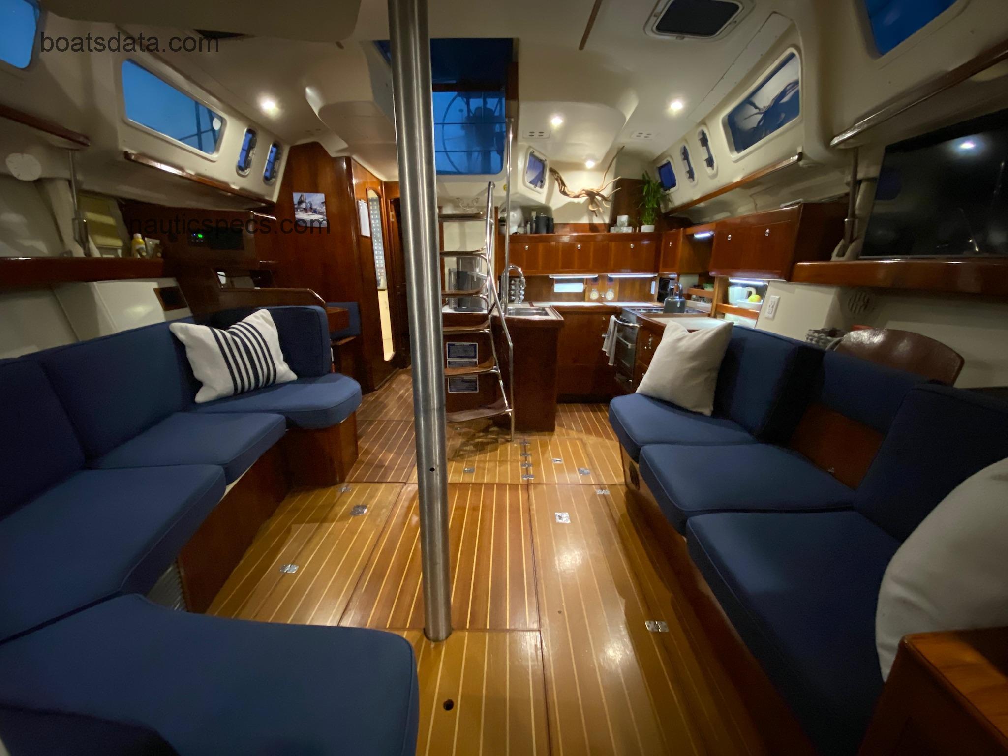 Hunter Passage 450 specs and reviews