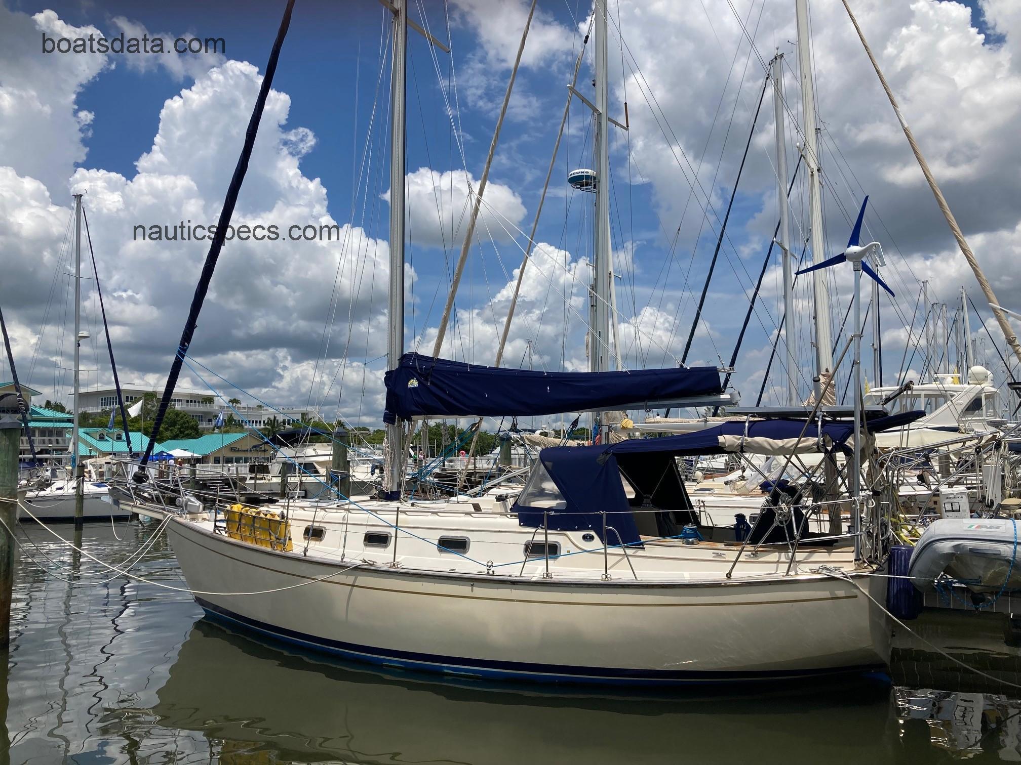 Island Packet 35 specs and reviews