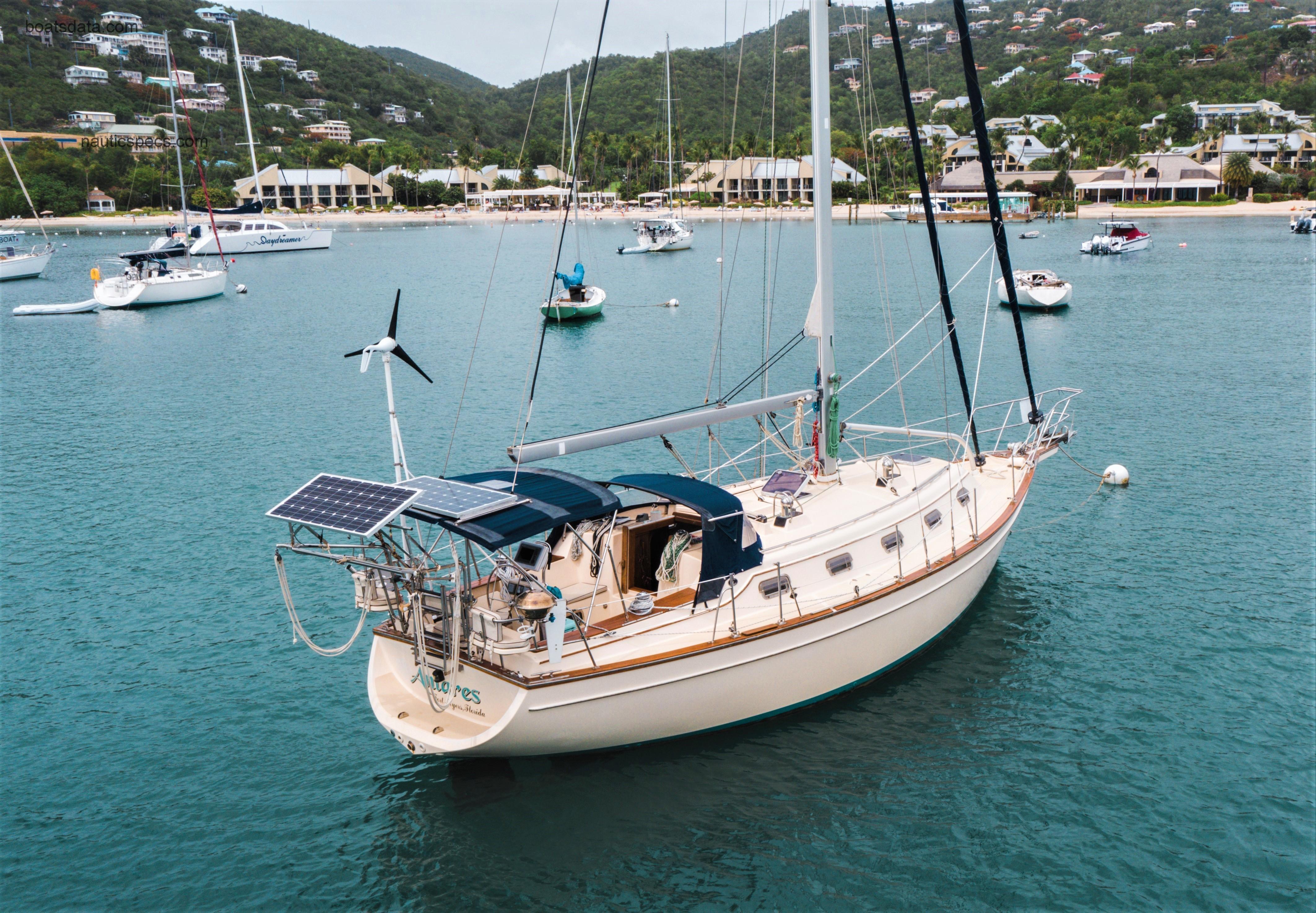 Island Packet 380 specs and reviews 