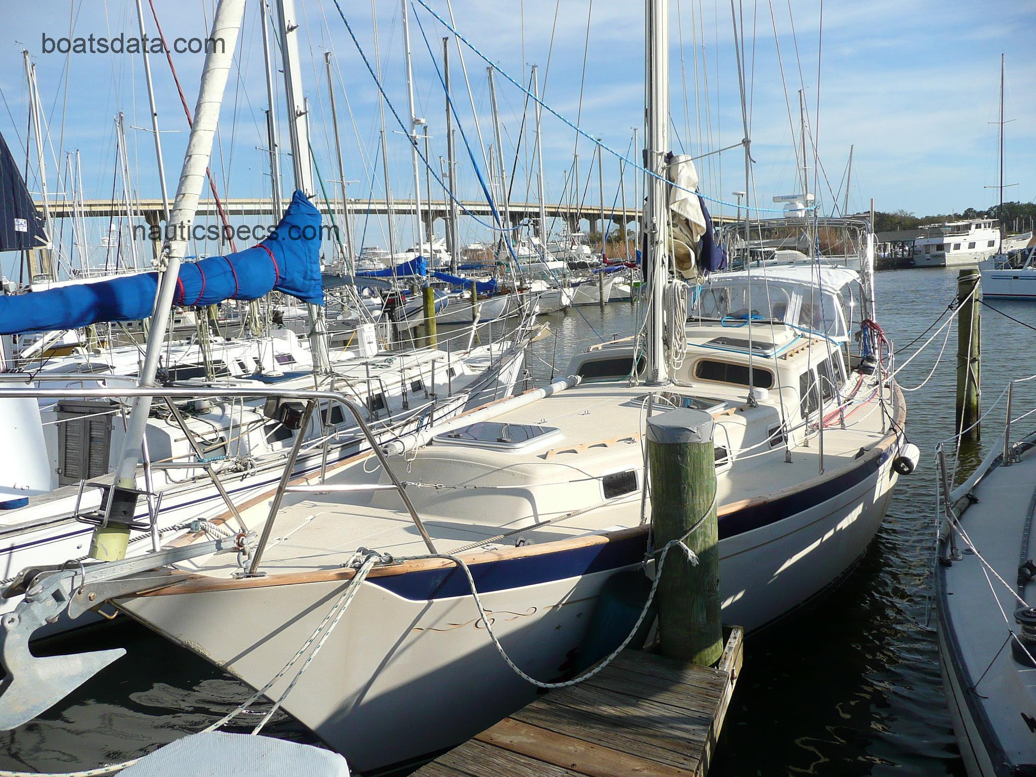 Islander Freeport 36 specs and reviews 