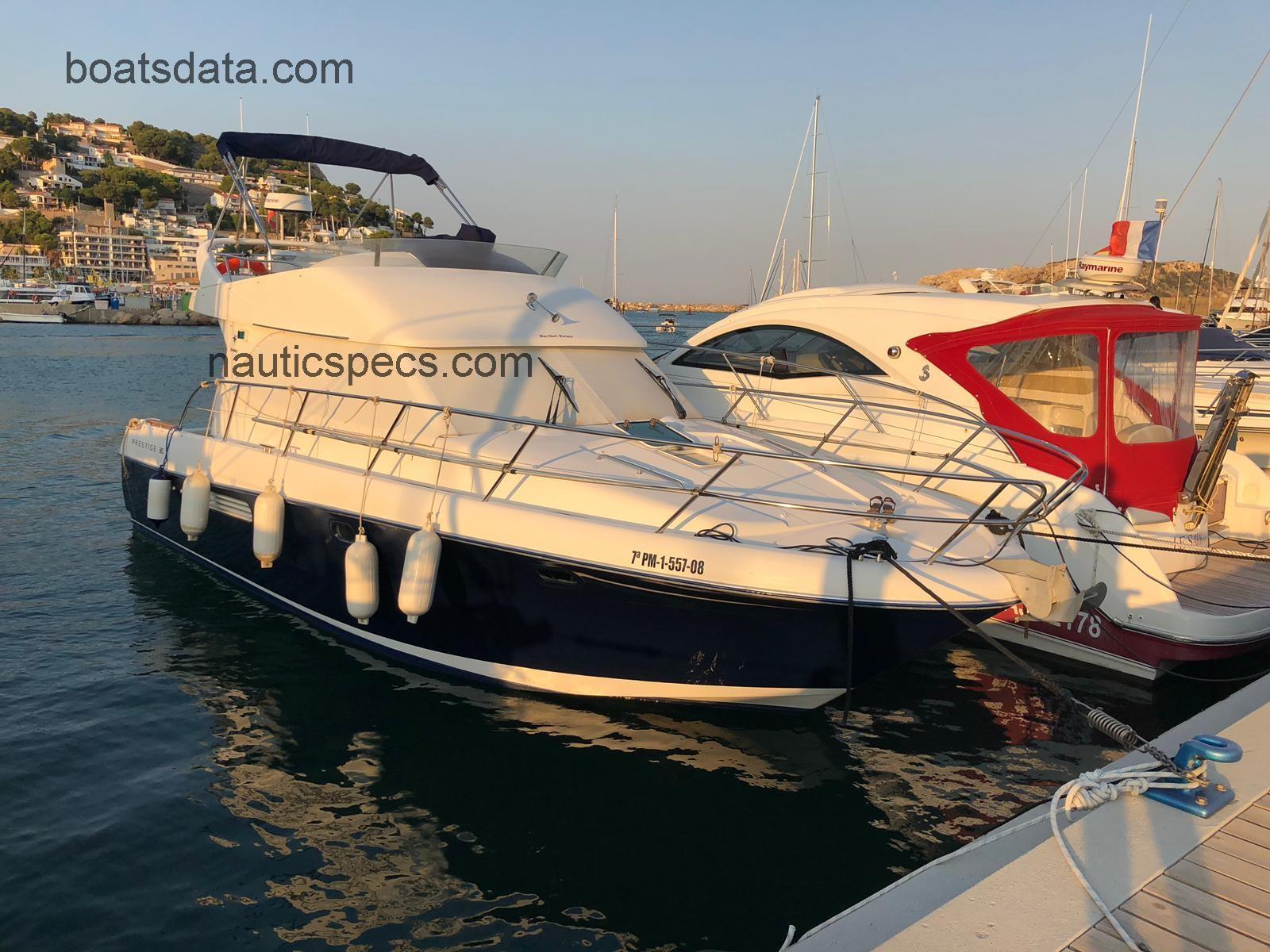 Jeanneau Prestige 36 fiche technique et avis