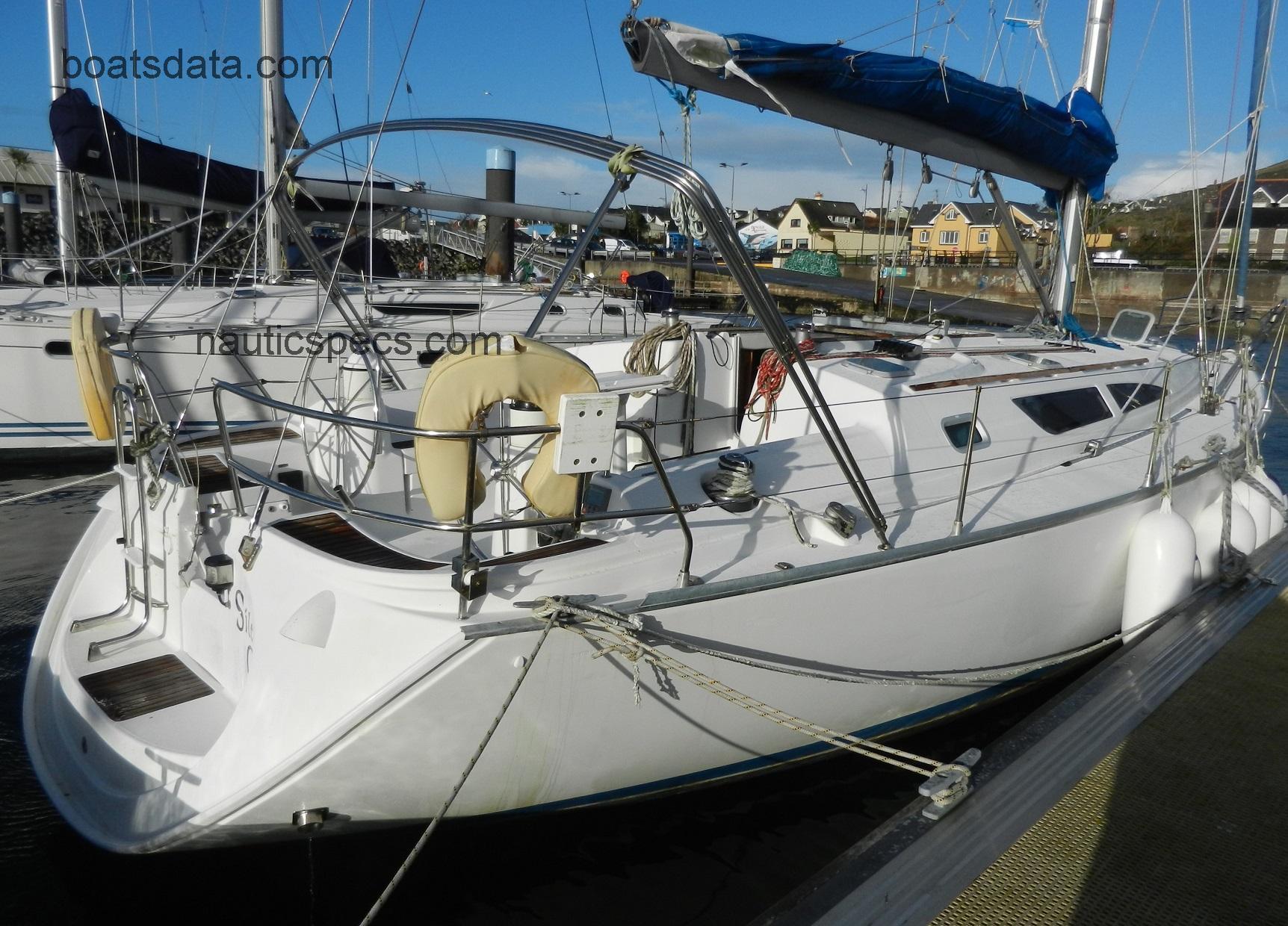 Jeanneau Sun Odyssey 40 specs and reviews