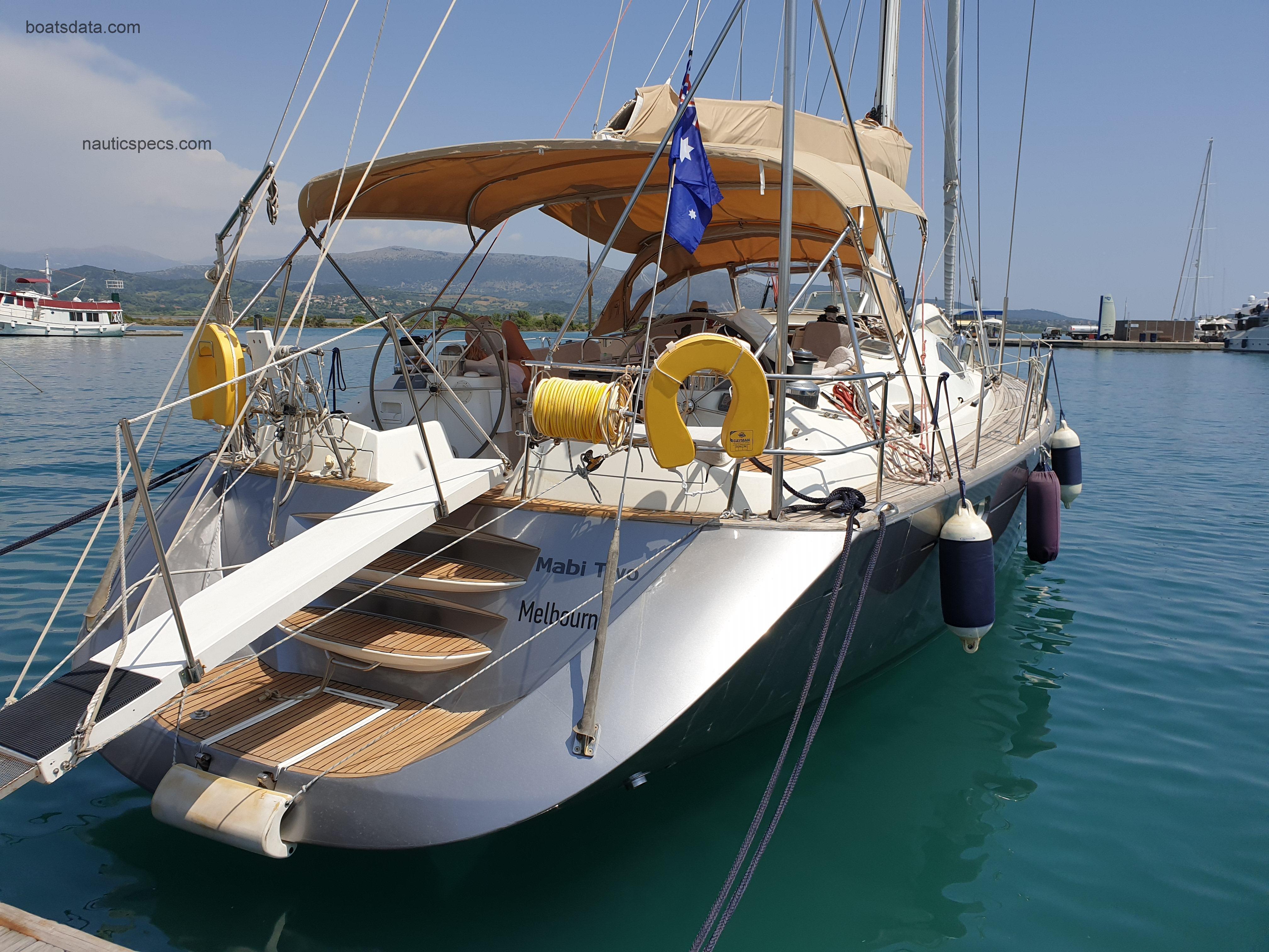 Jeanneau Sun Odyssey 54 DS specs and reviews