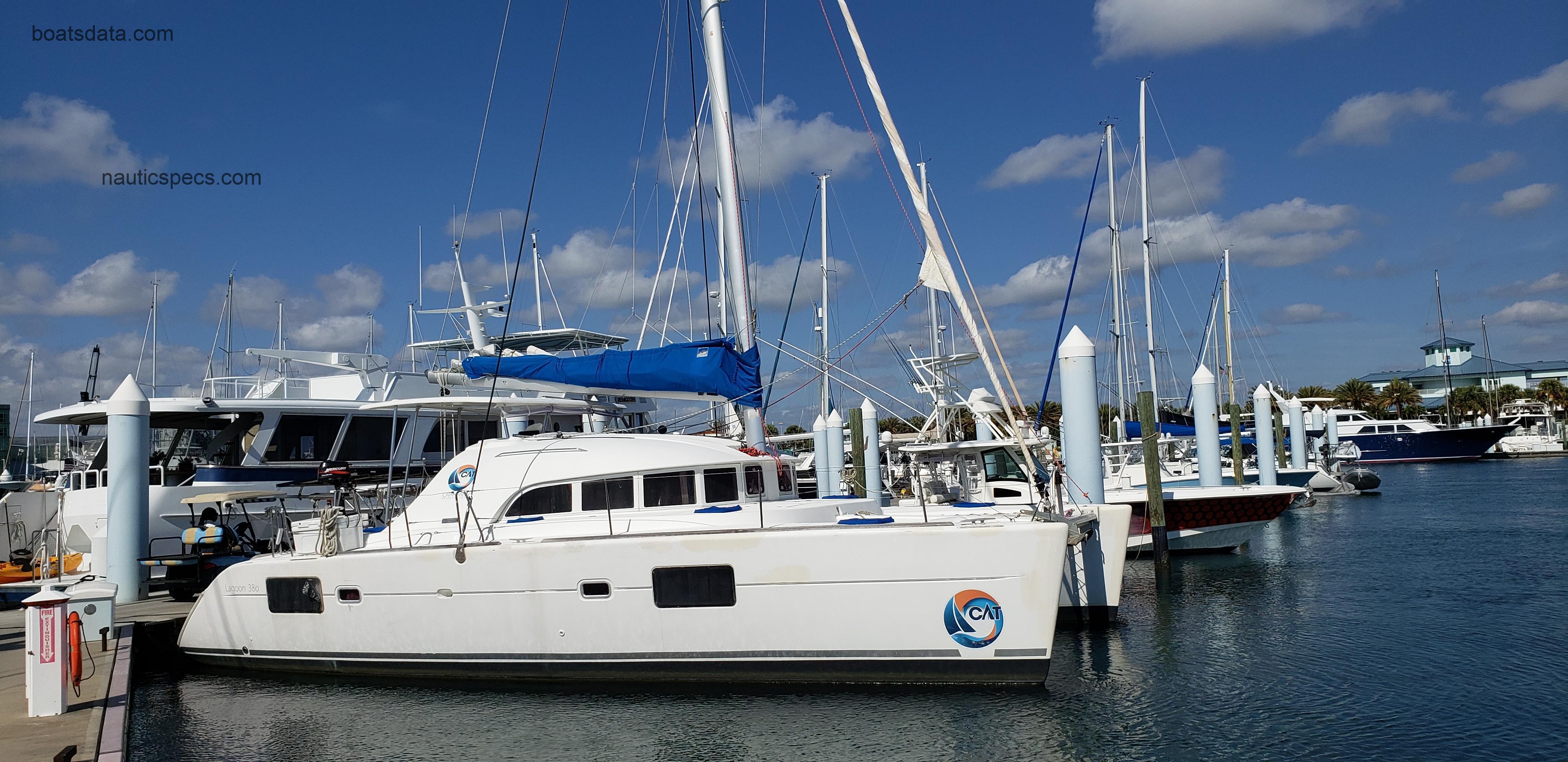 Lagoon 38 specs and reviews