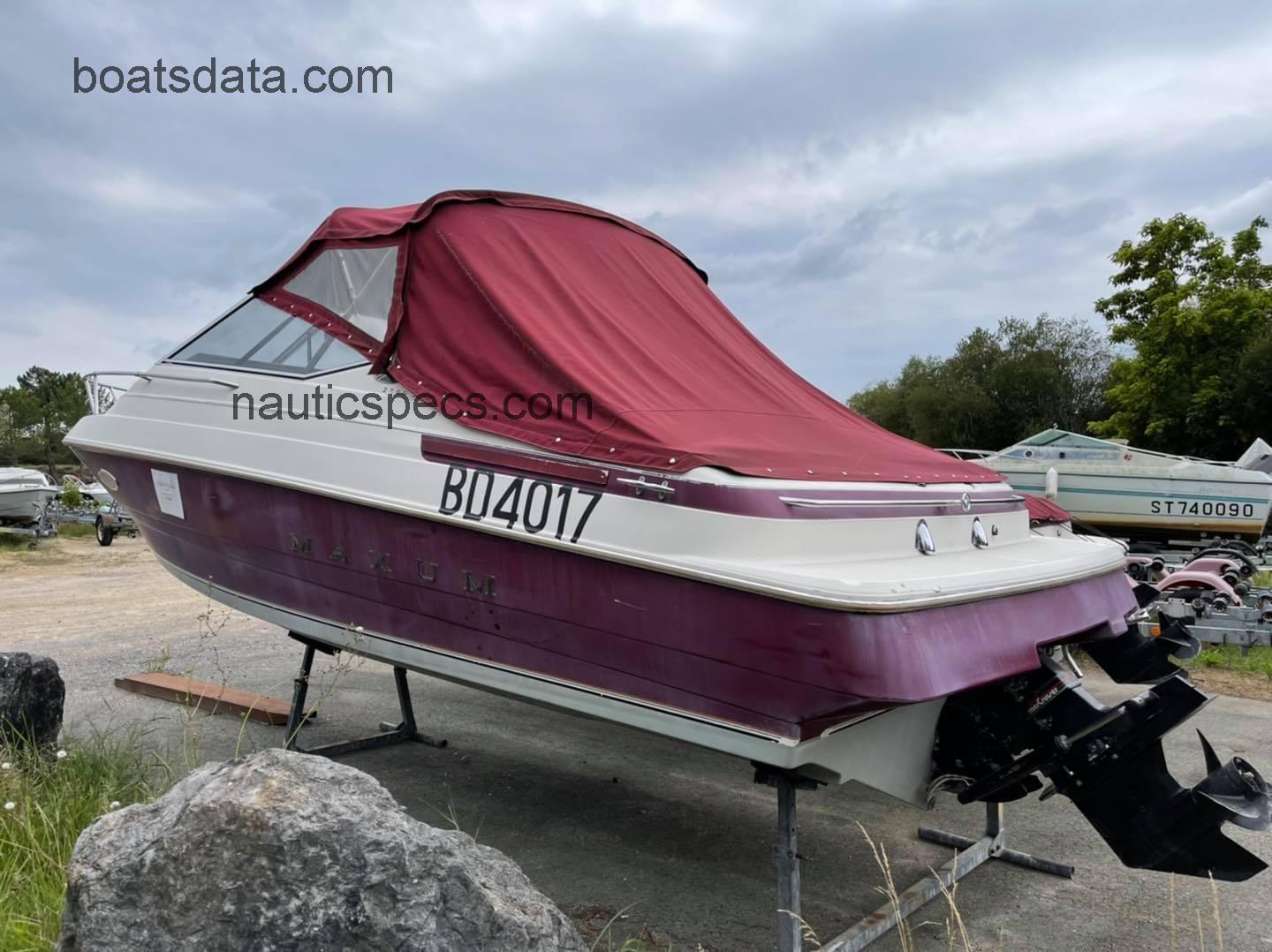 Maxum 2300 SC specs and reviews