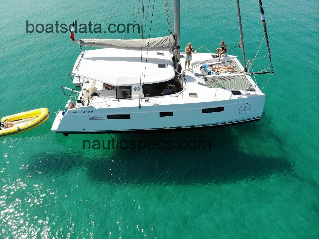 Nautitech 40 Open specs and reviews