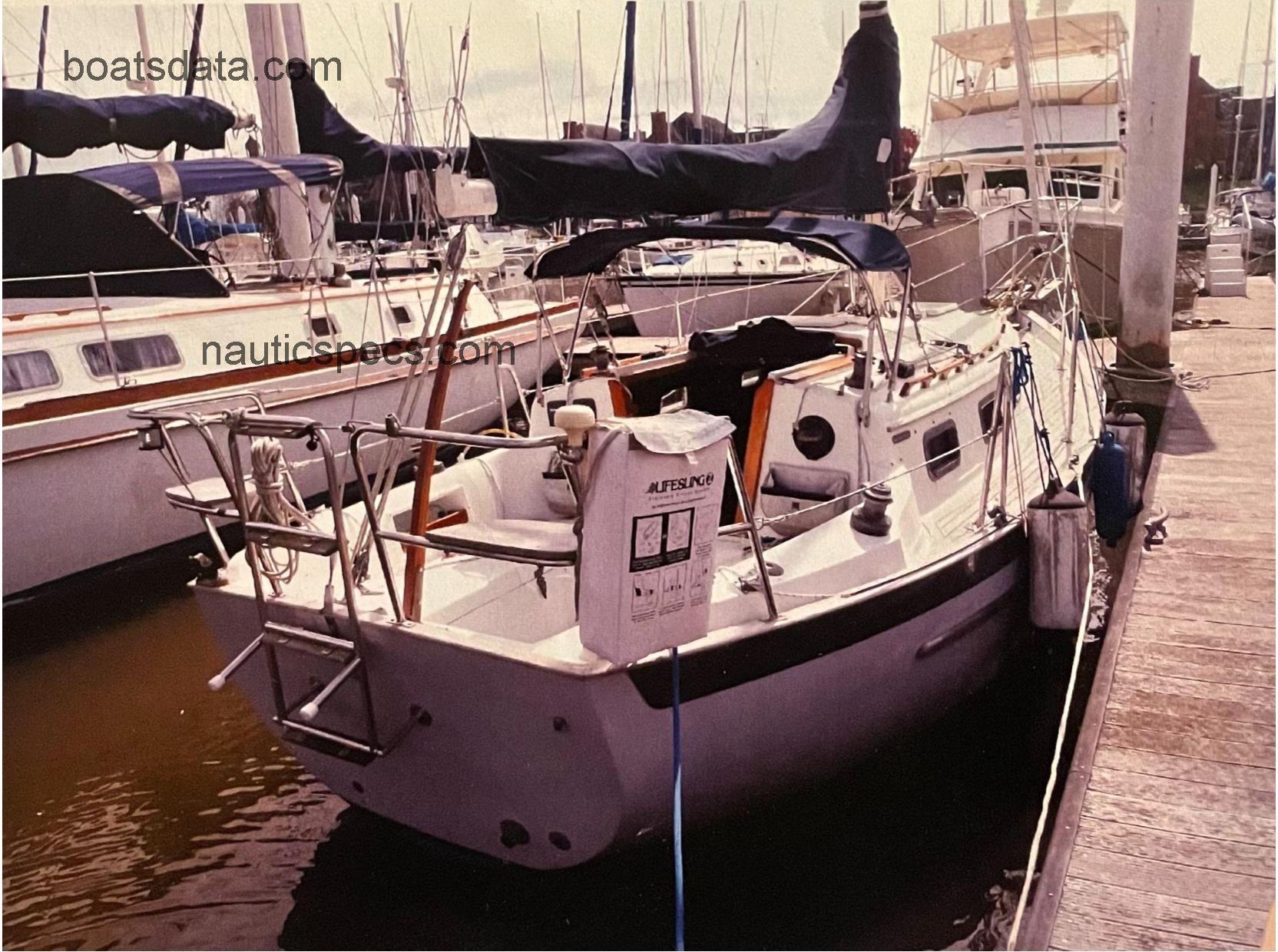 Pacific Seacraft Dana 24 specs and reviews