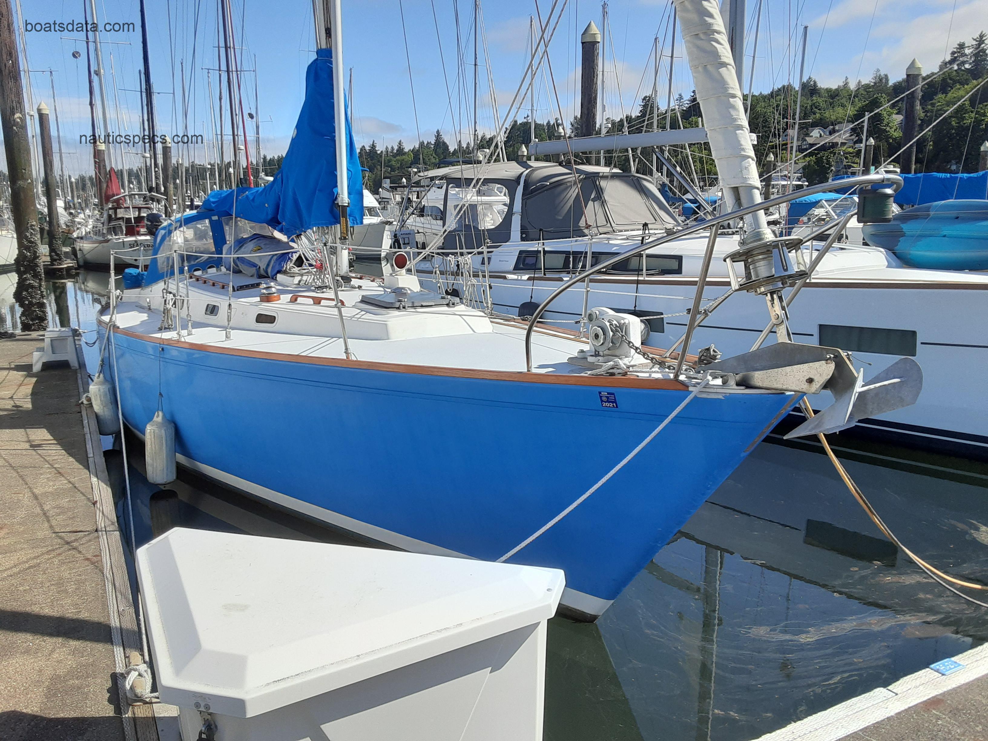 Pearson 36 specs and reviews 