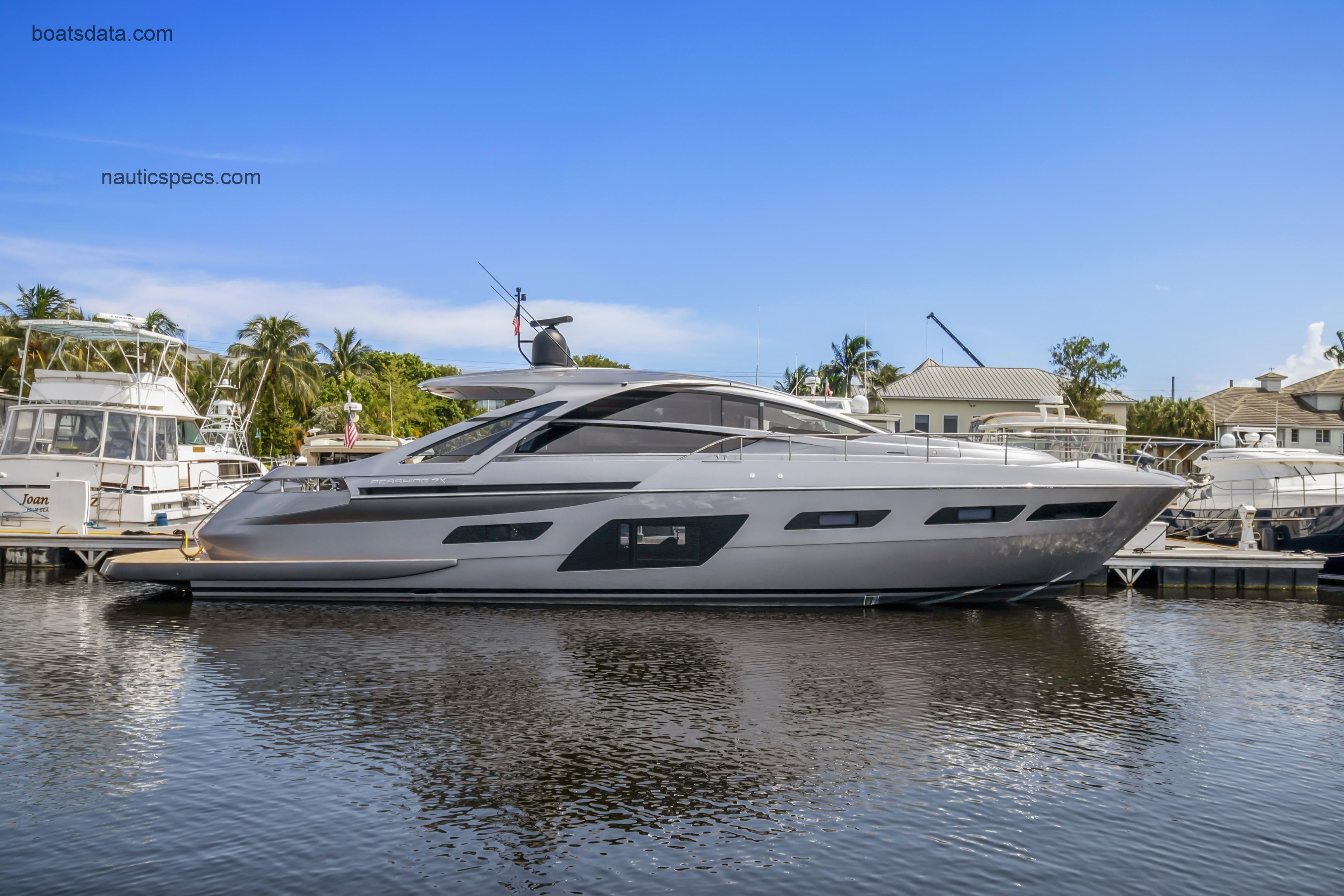 Pershing 7X specs and reviews