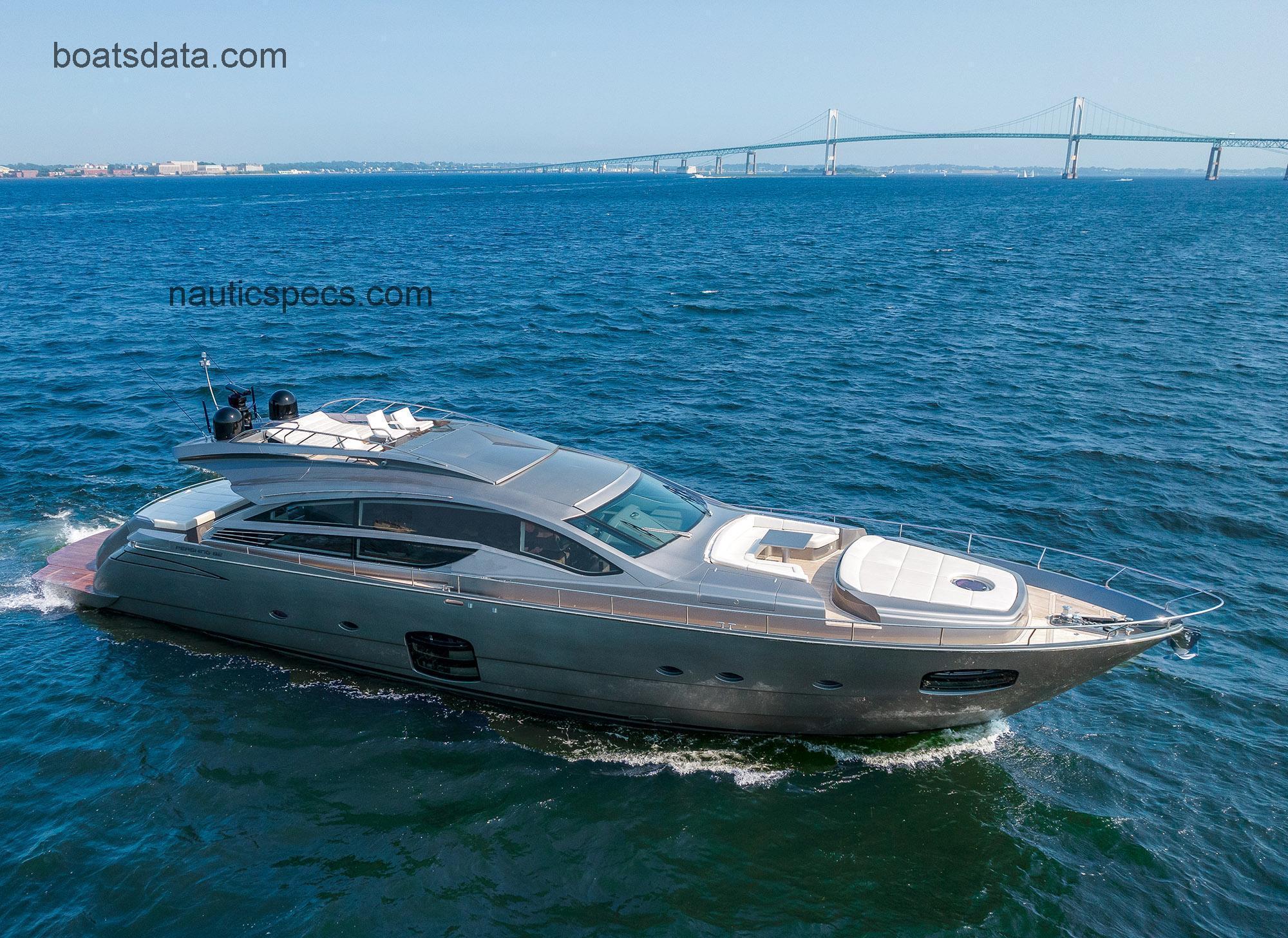 Pershing 82 specs and reviews