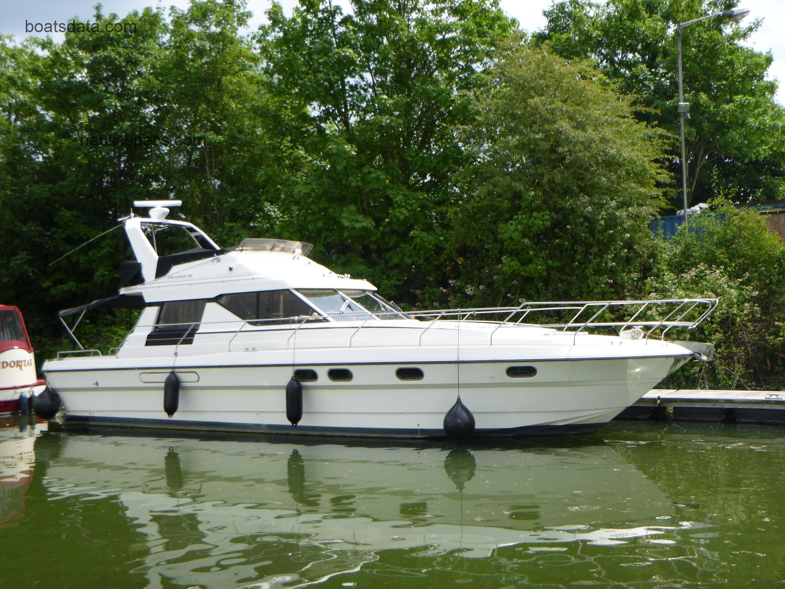 Princess 45 specs and reviews