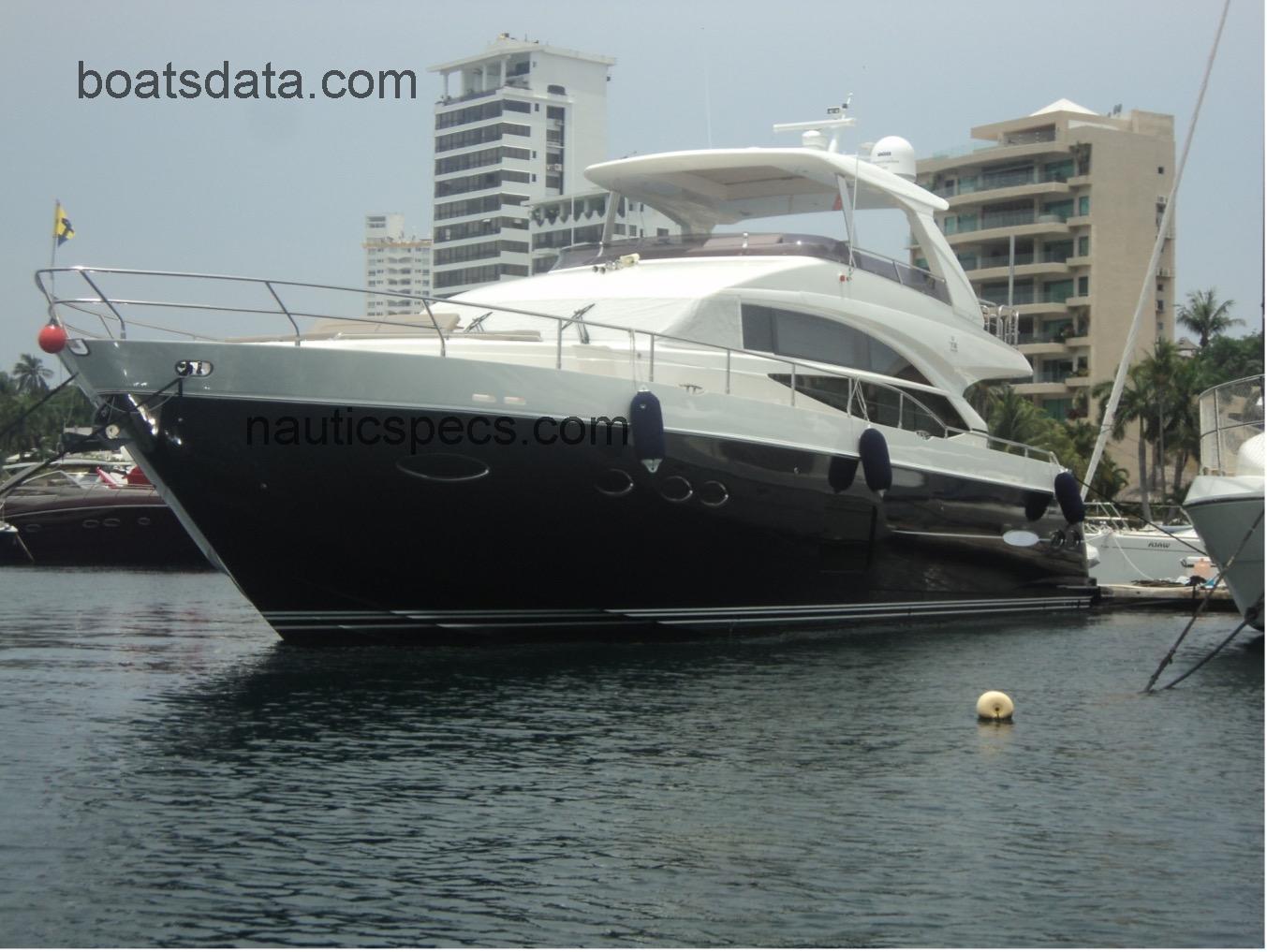 Princess 72 specs and reviews