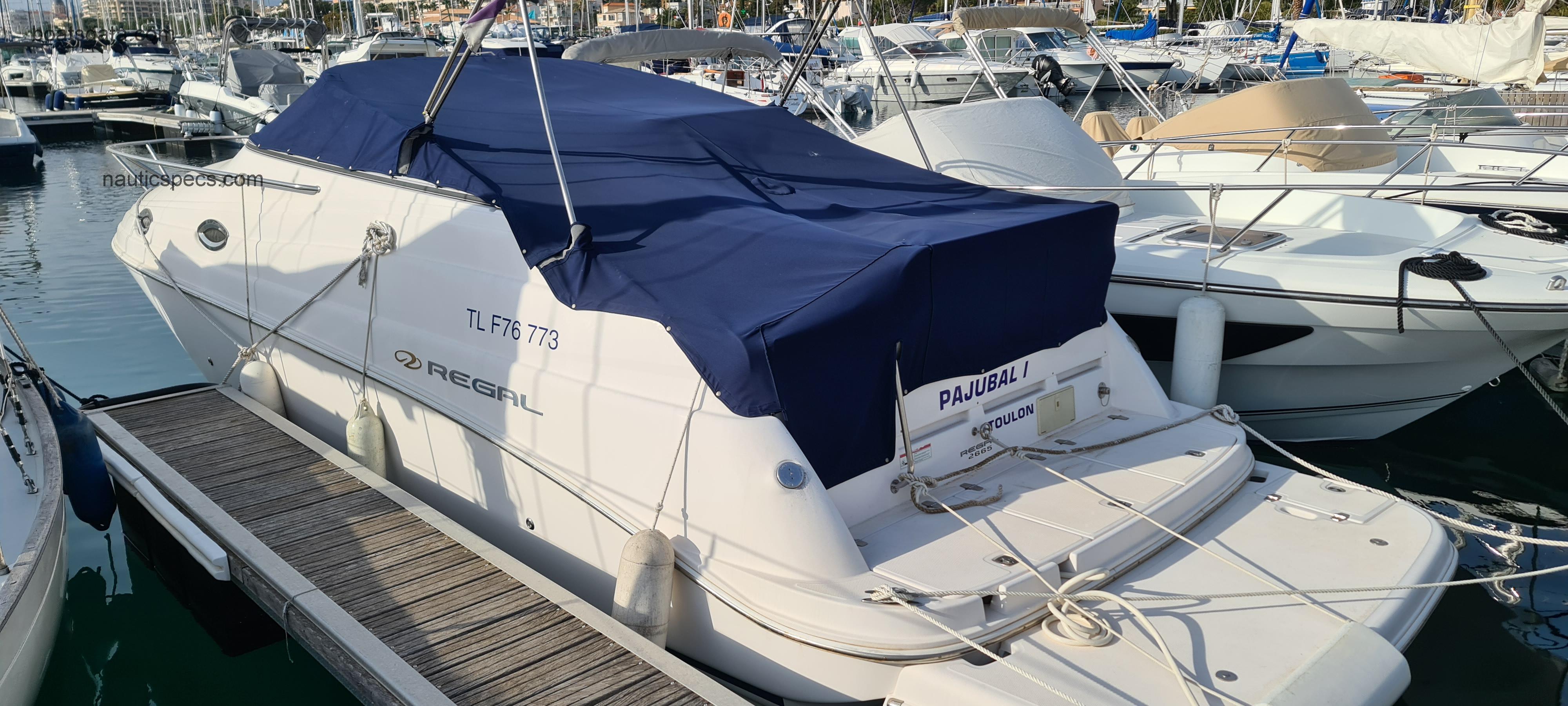 Regal 2665 Commodore fiche technique et avis