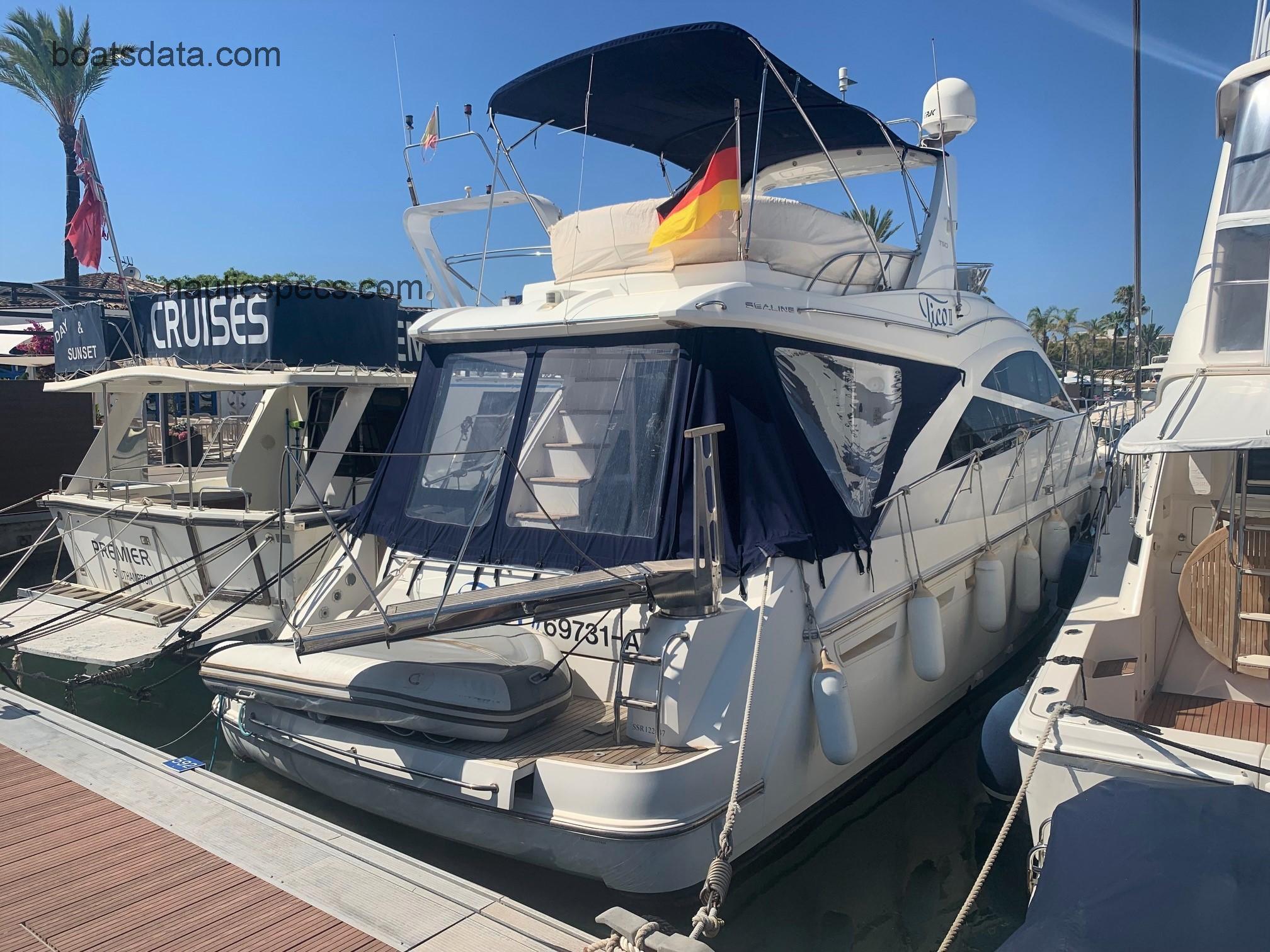 Sealine T50 specs and reviews 