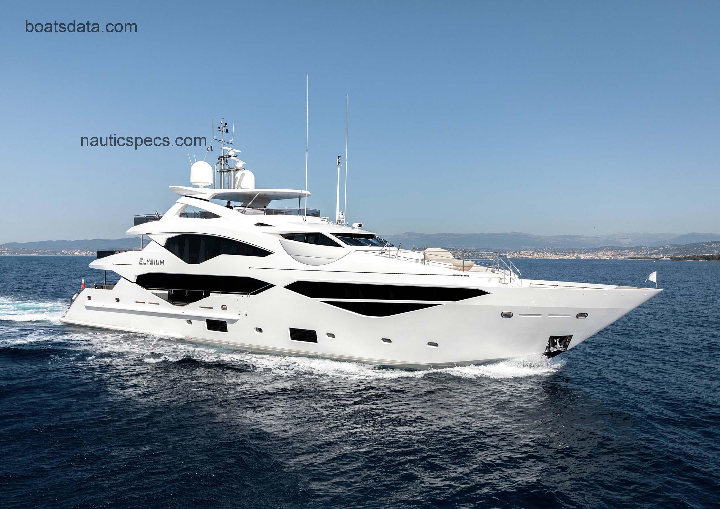 Sunseeker 131 Yacht specs and reviews