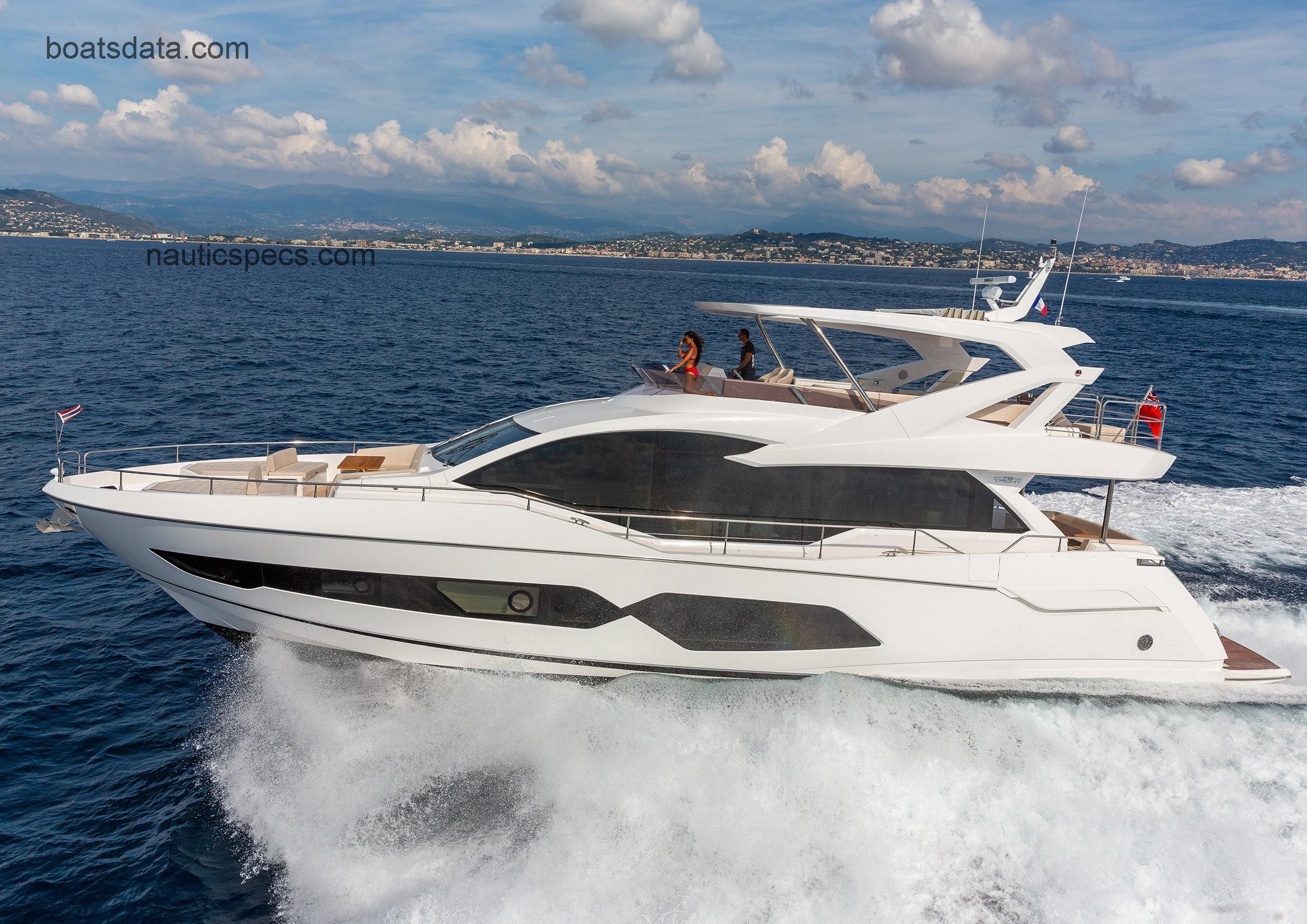 Sunseeker 76 Yacht specs and reviews