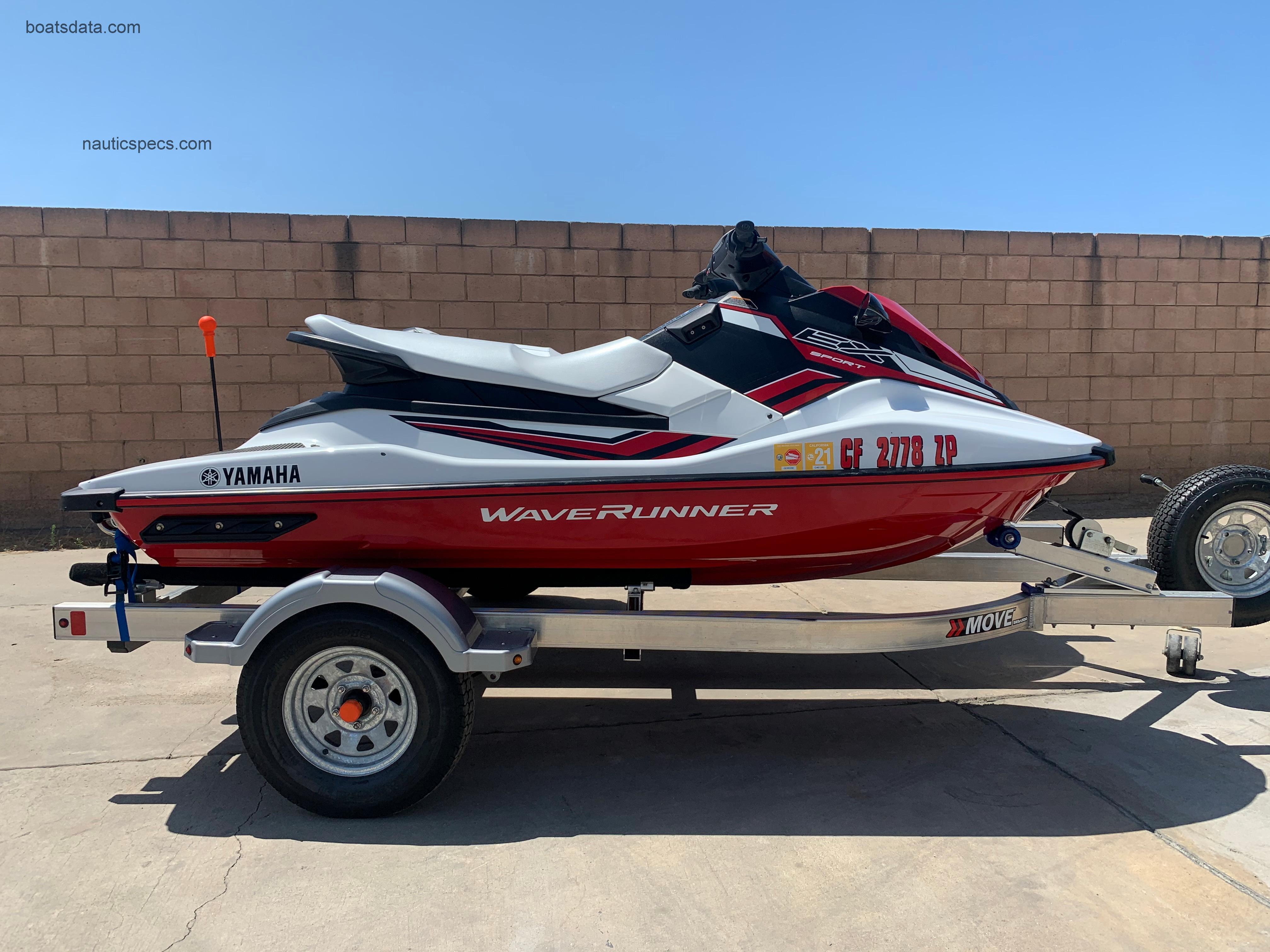 Yamaha WaveRunner EX Sport fiche technique et avis